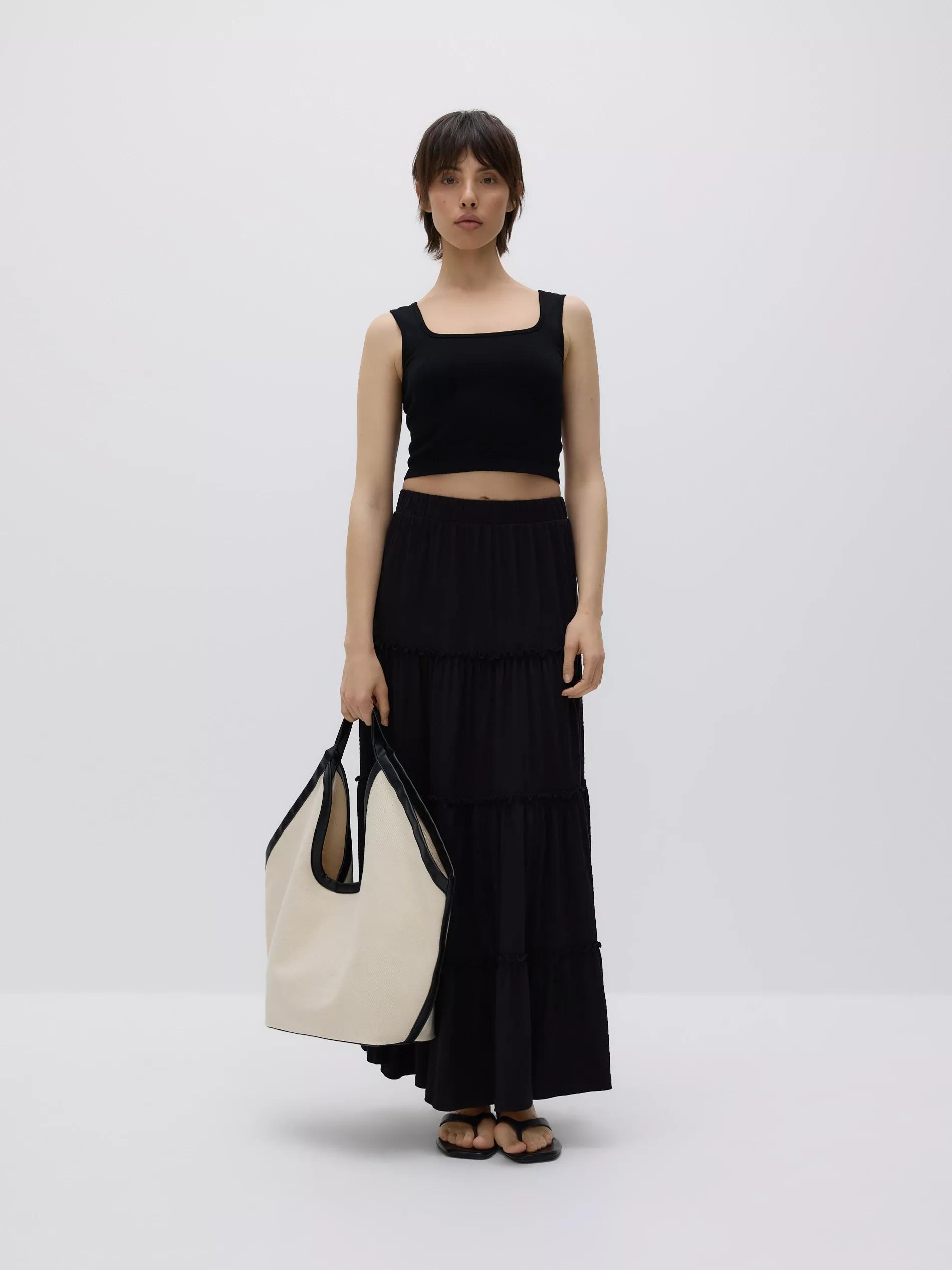 Cream Shoulder Bag, Ivory, large image number 1