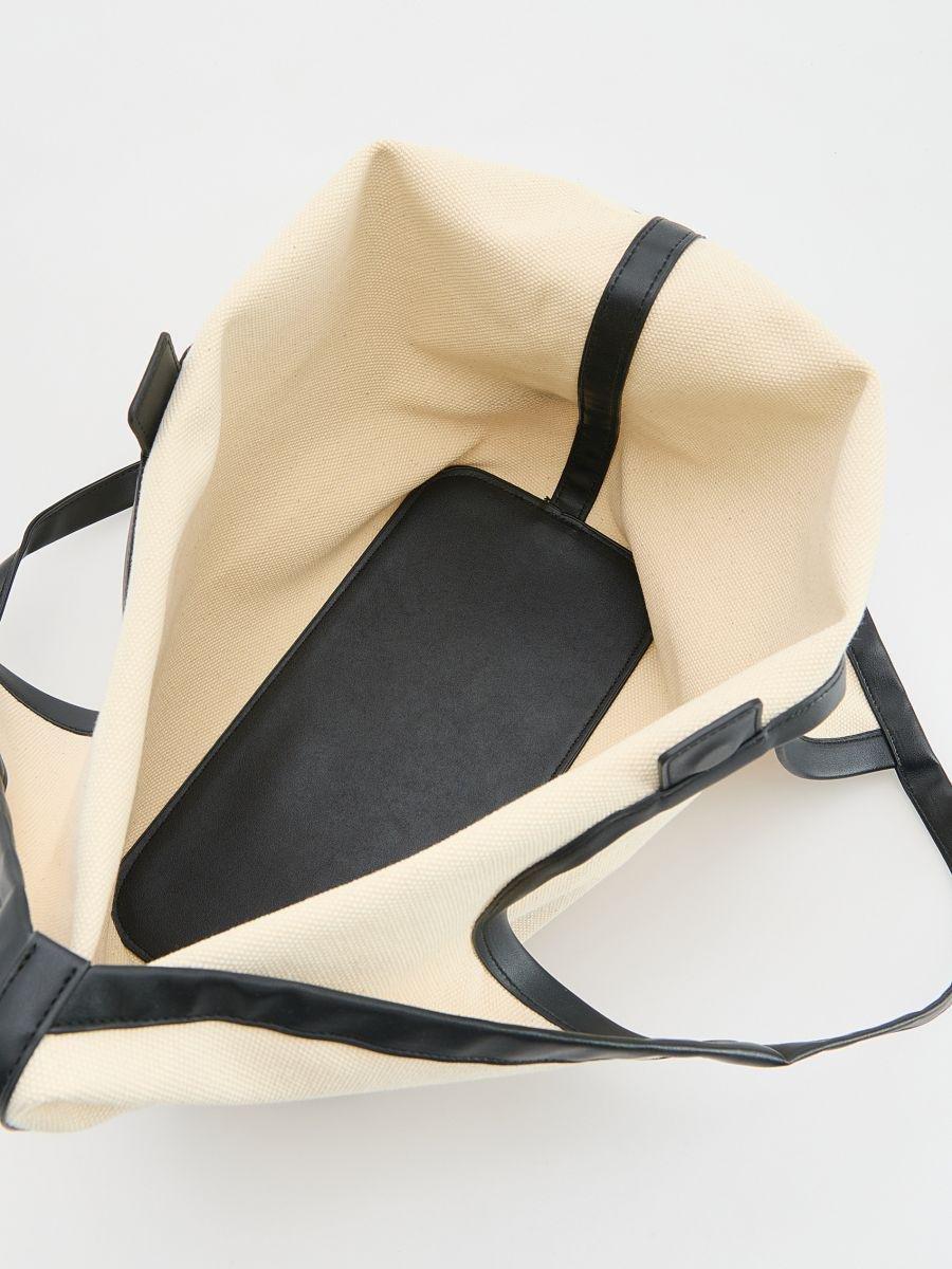 Cream Shoulder Bag, Ivory, large image number 2