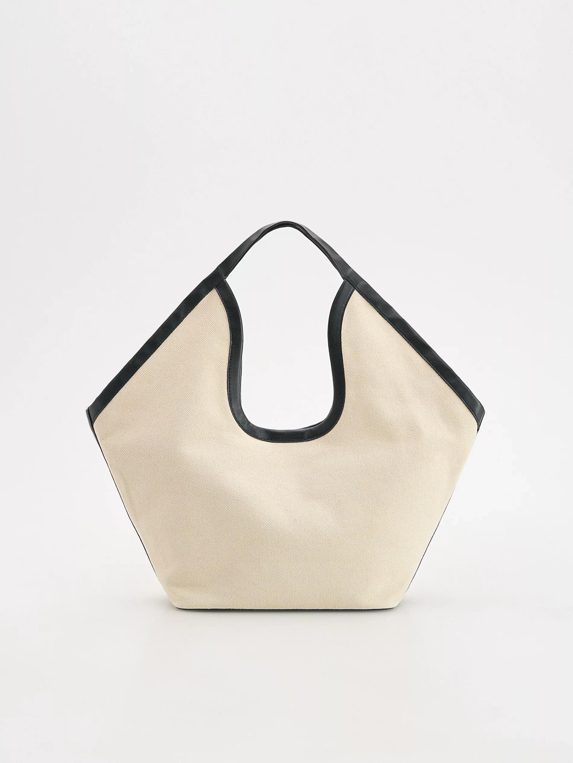 Cream Shoulder Bag, Ivory, large image number 4