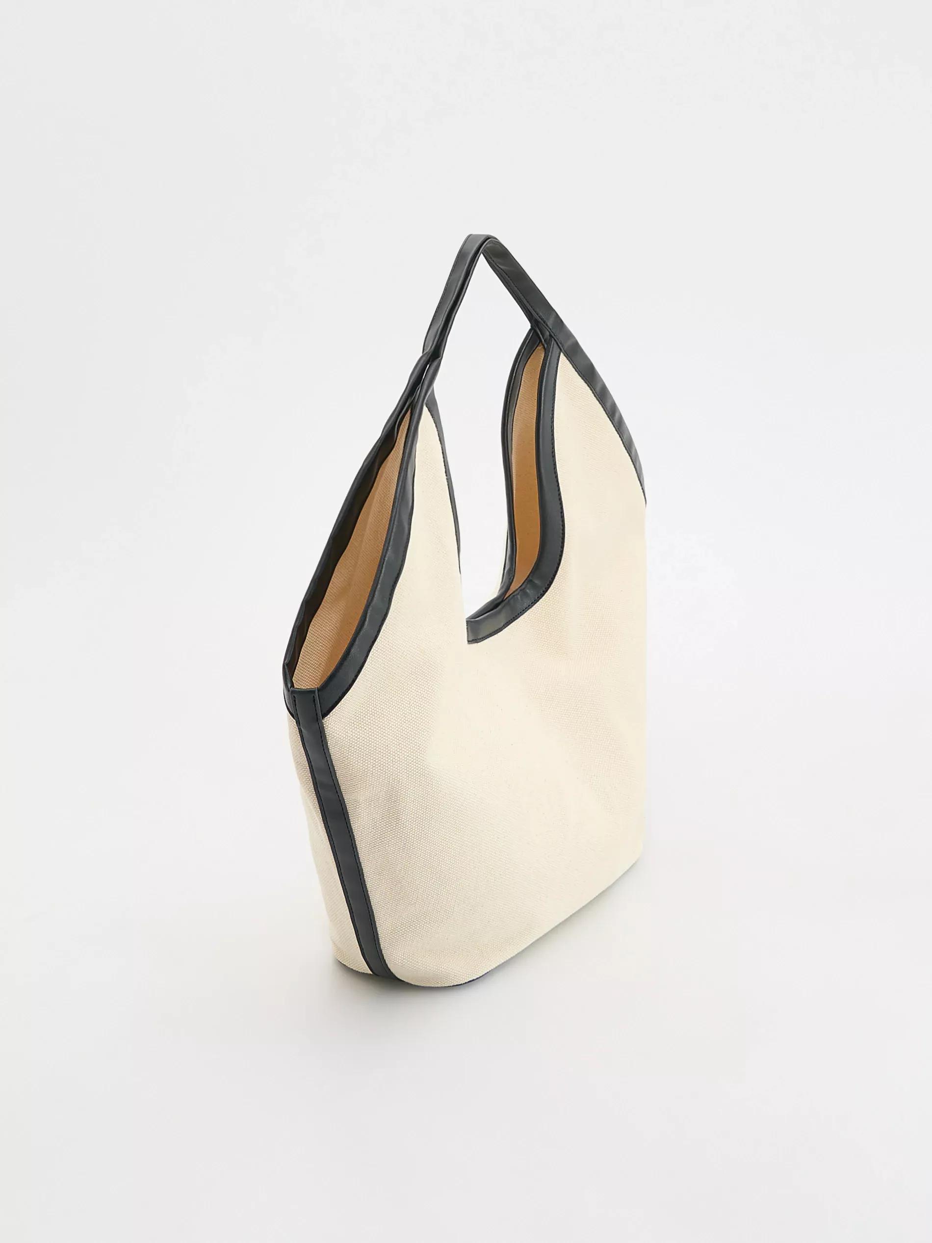 Cream Shoulder Bag, Ivory, large image number 5