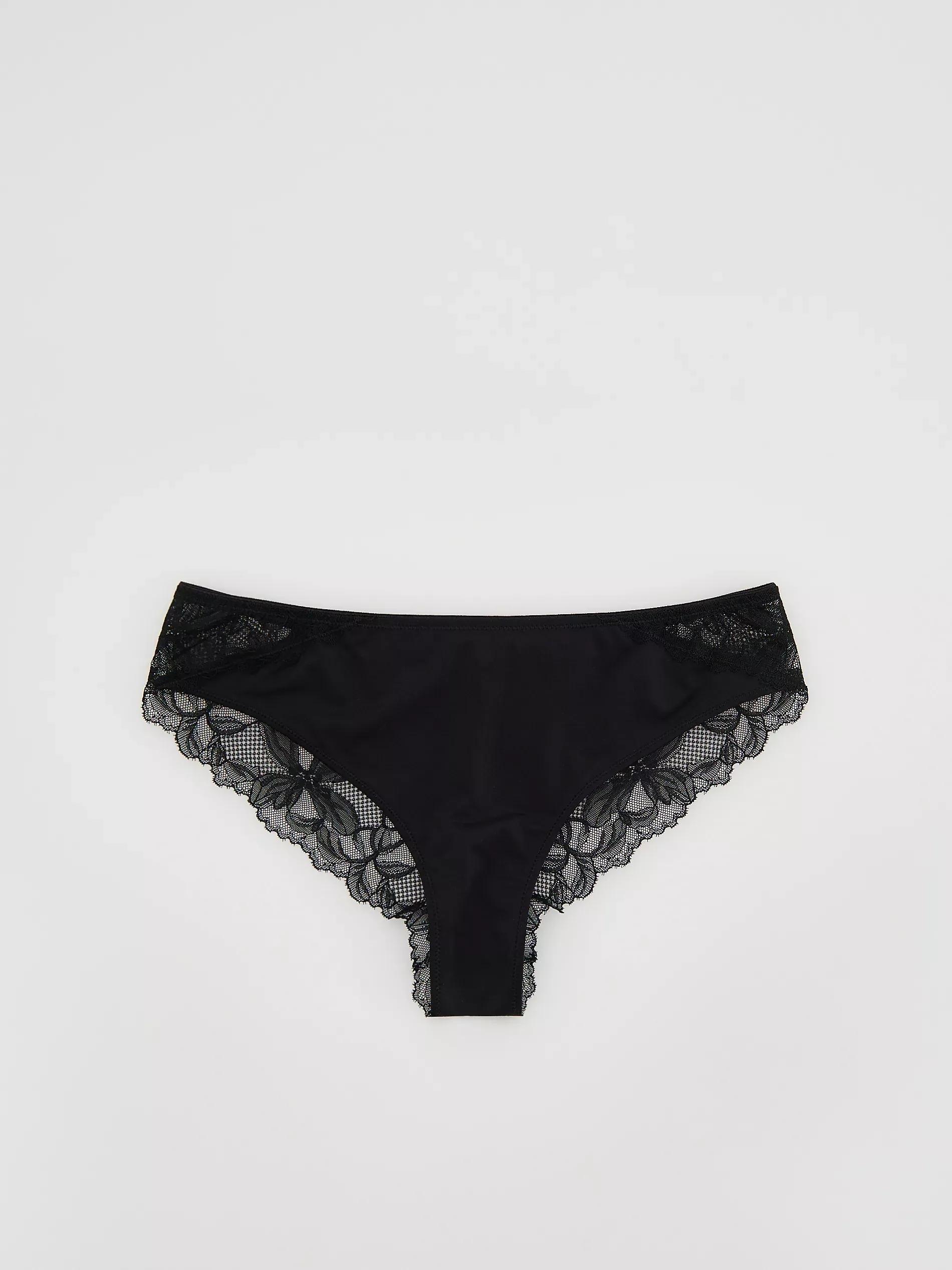 Black Briefs, Black, large image number 4