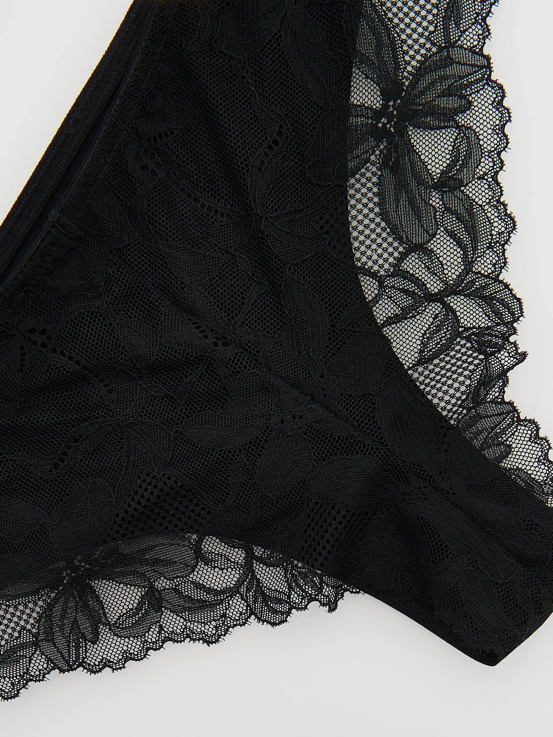 Black Briefs, Black, large image number 5