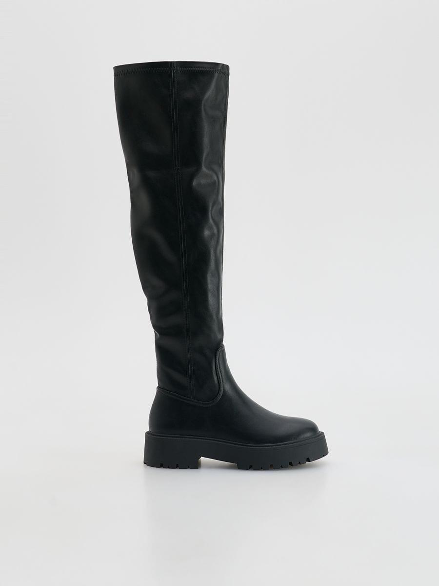 Black Boots, Black, large image number 0