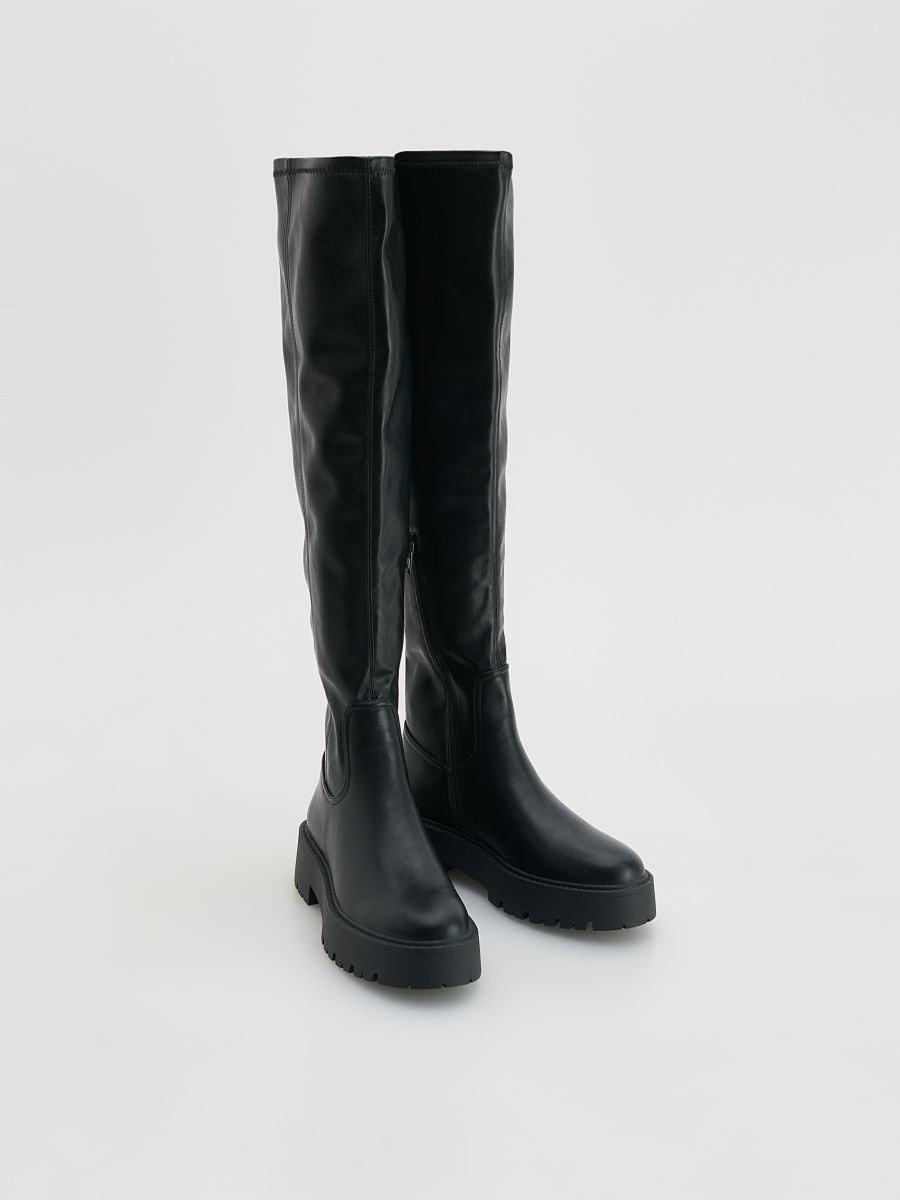Black Boots, Black, large image number 1