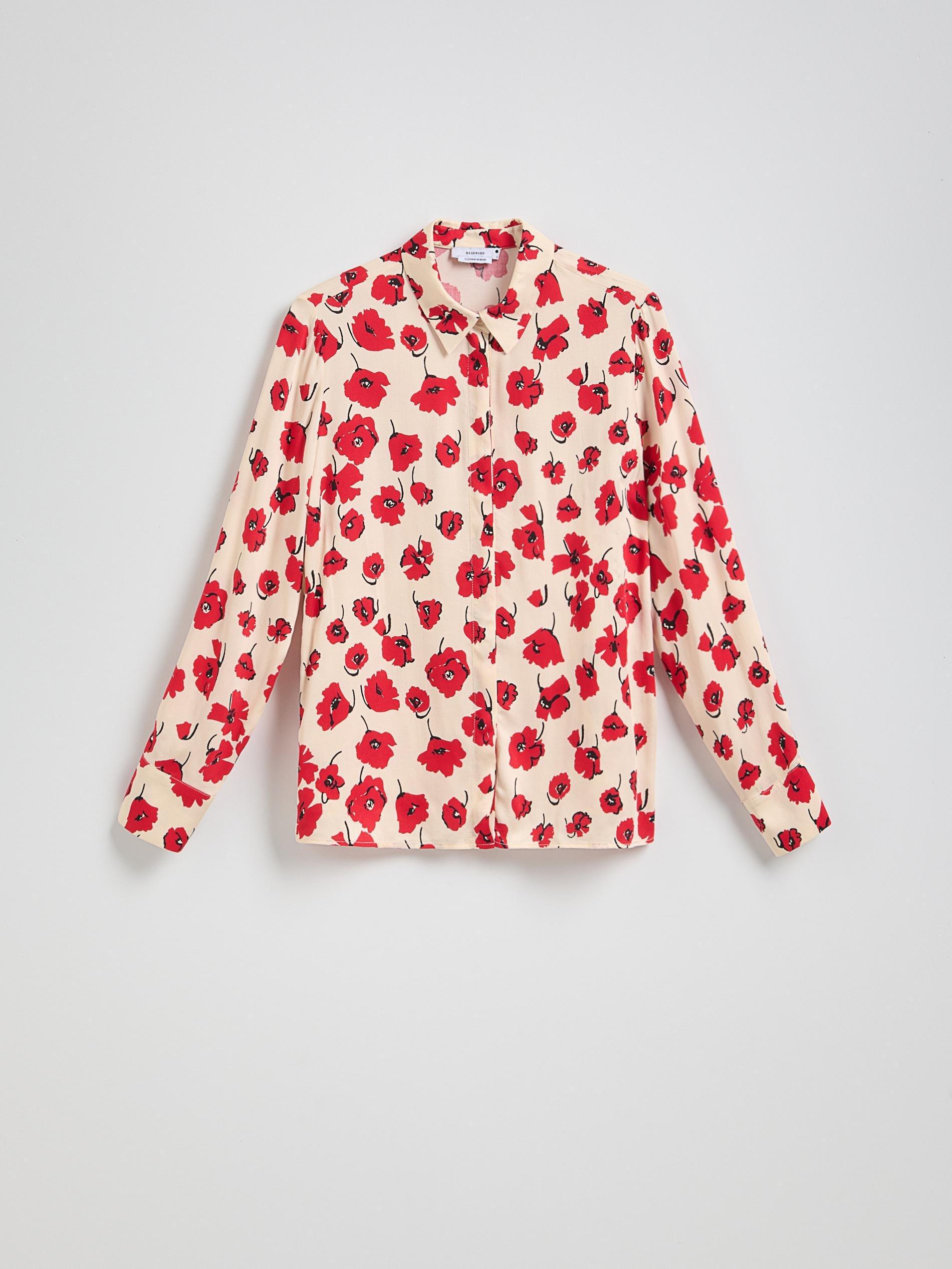 Multicolour Floral Shirt, Multicolor, large image number 4