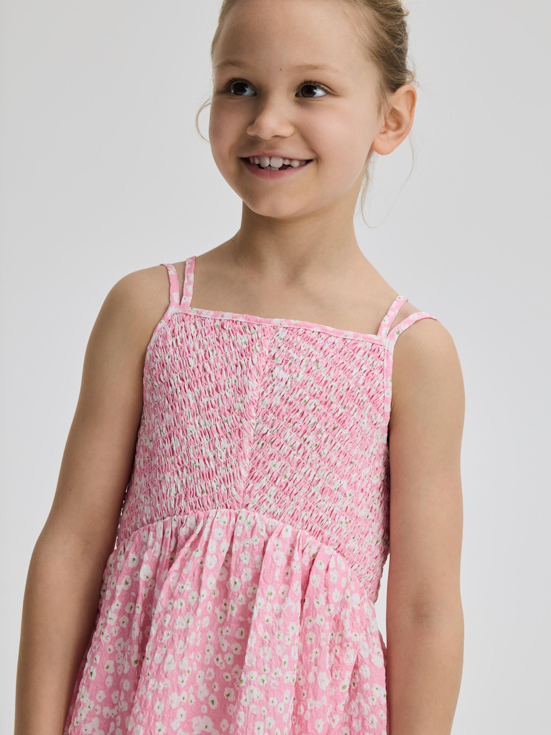 Pink Floral Dress, Pink, large image number 3