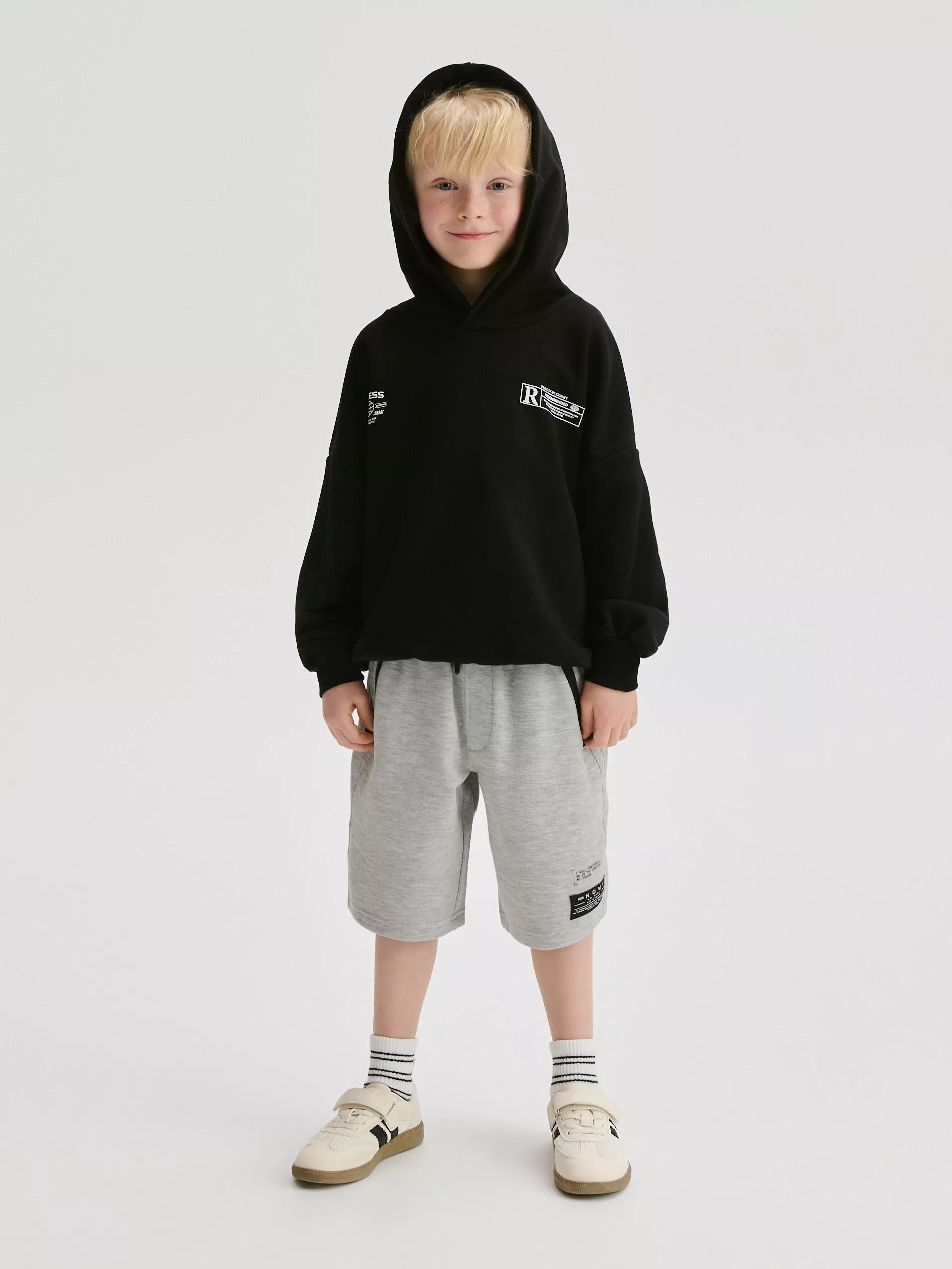 Grey Bermuda Shorts, , large image number 2