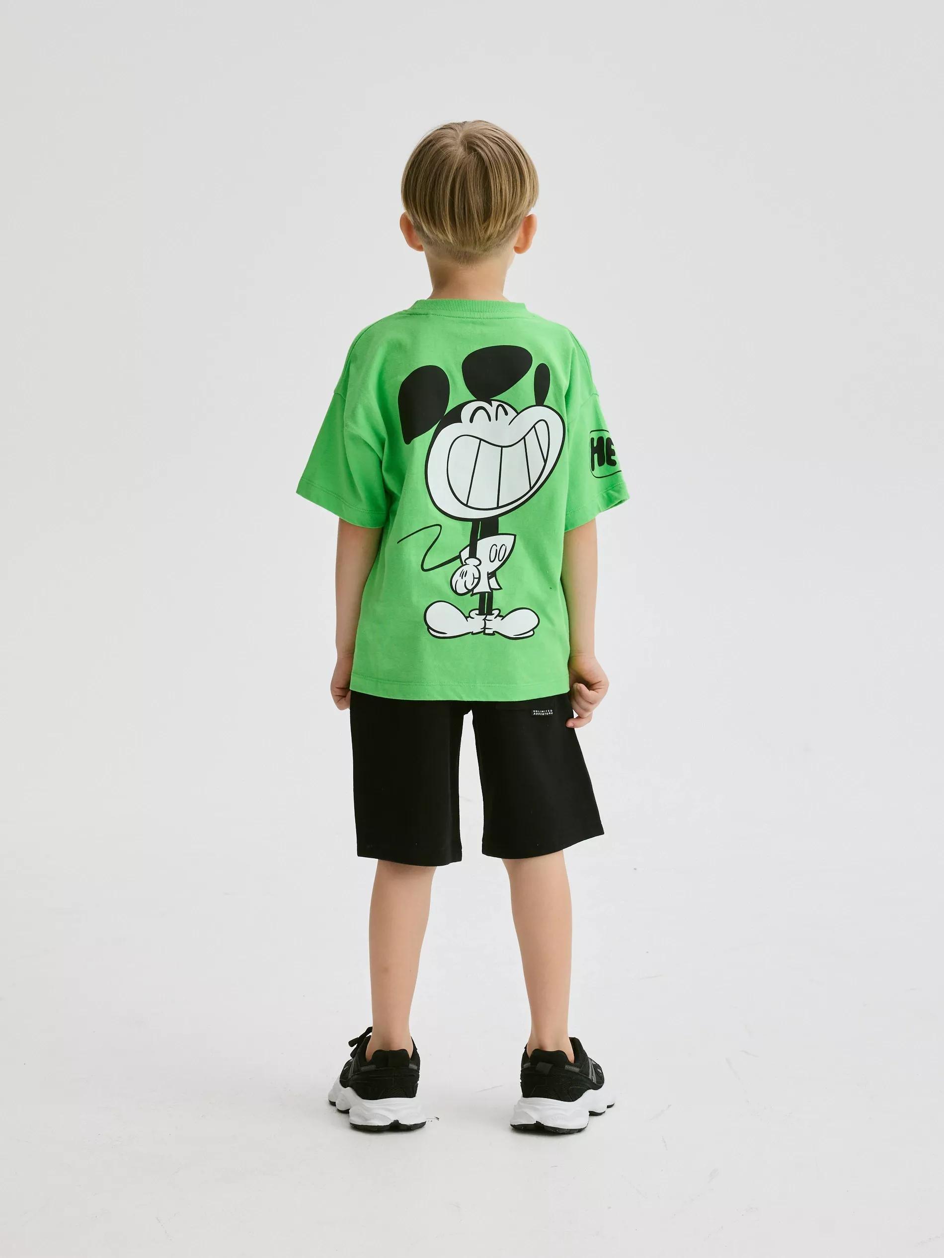 Black Bermuda Shorts, , large image number 3