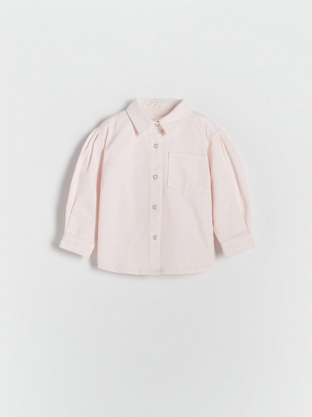 Reserved - Pink Denim Shirt, Girls