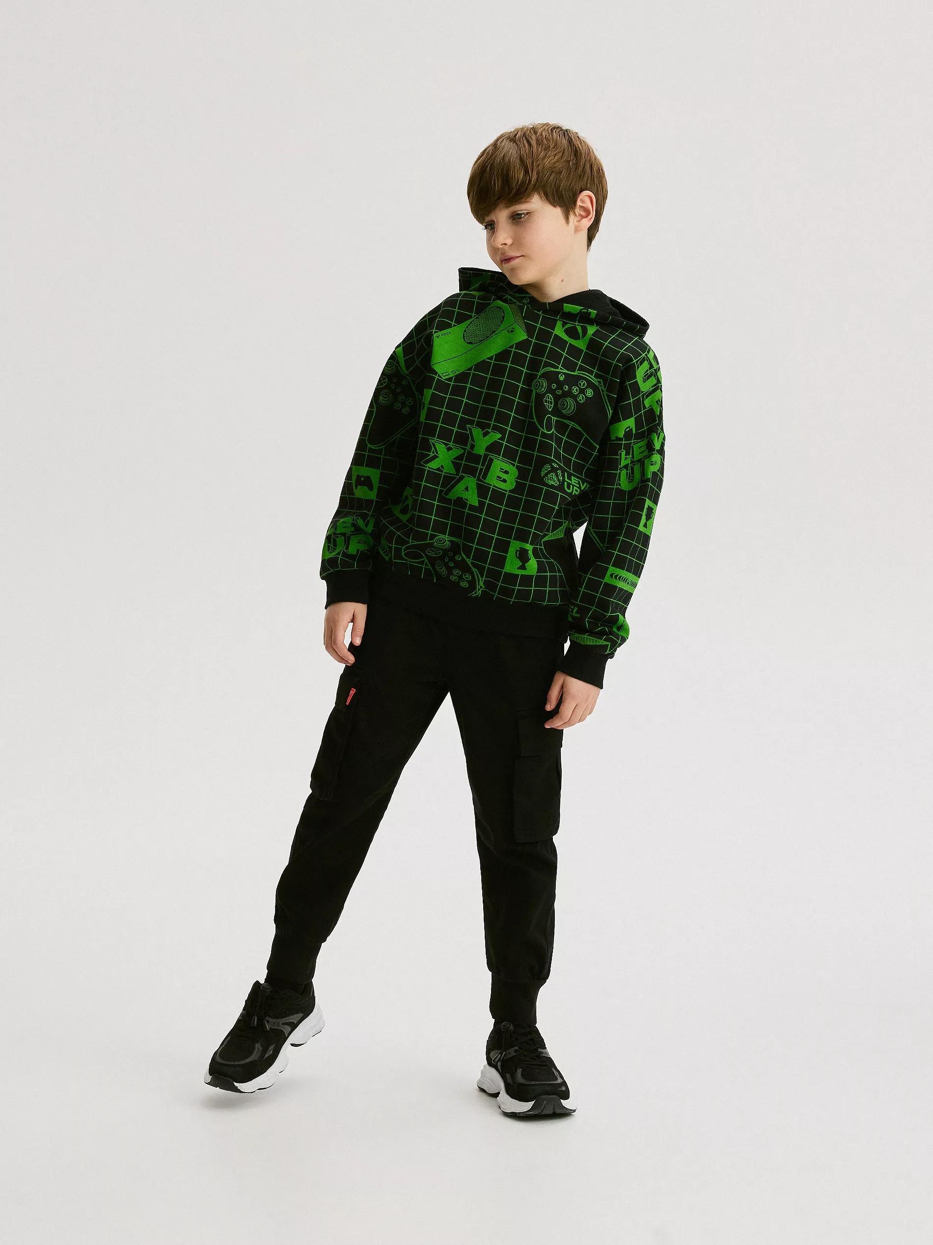 BLACK Xbox hoodie, , large image number 5