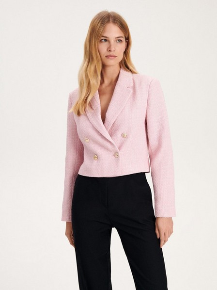 Reserved - Pink Long Sleeves Blazer