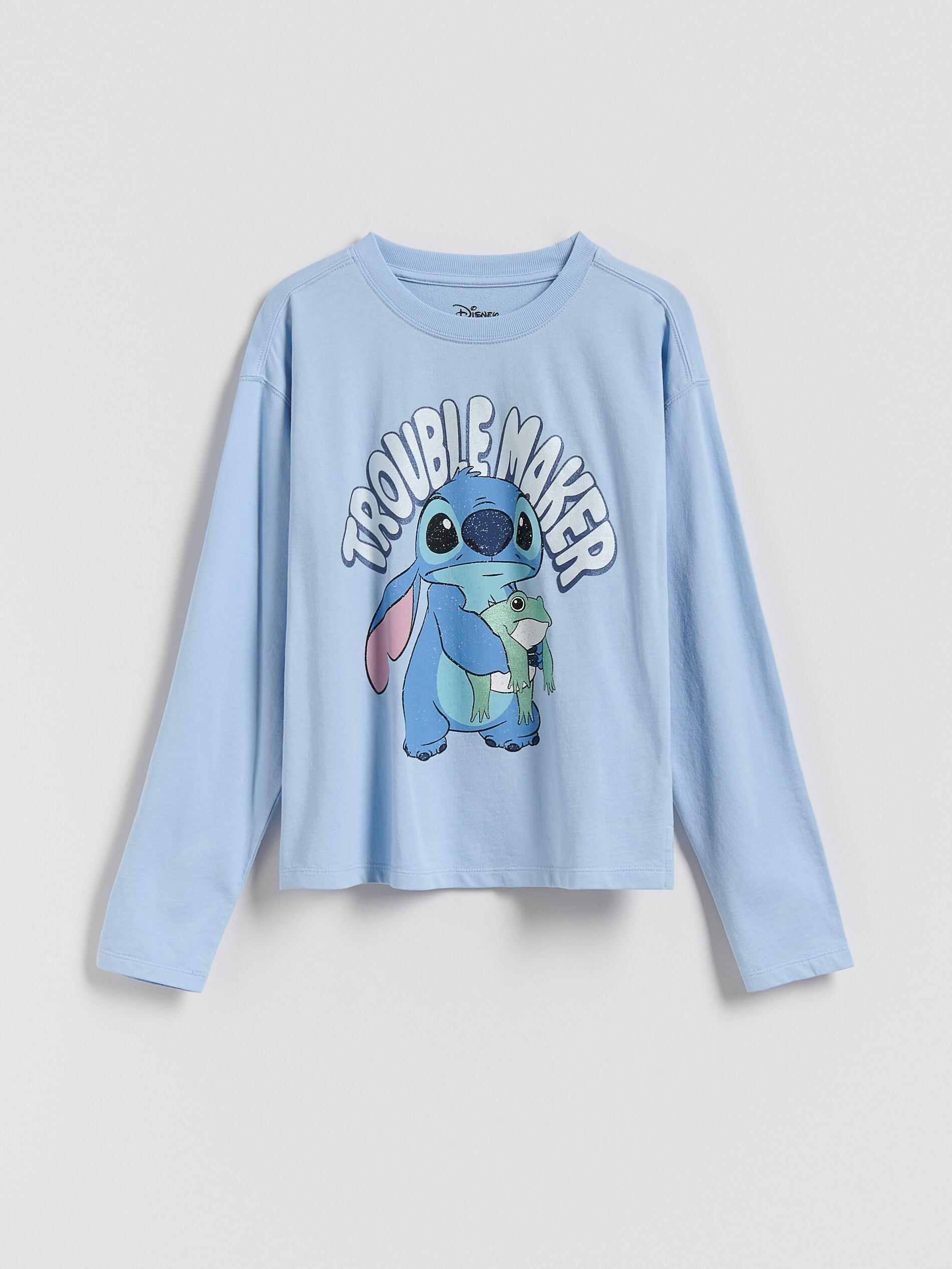 Blue Lilo & Stitch T-Shirt, Kids Girls, Blue, large image number 2