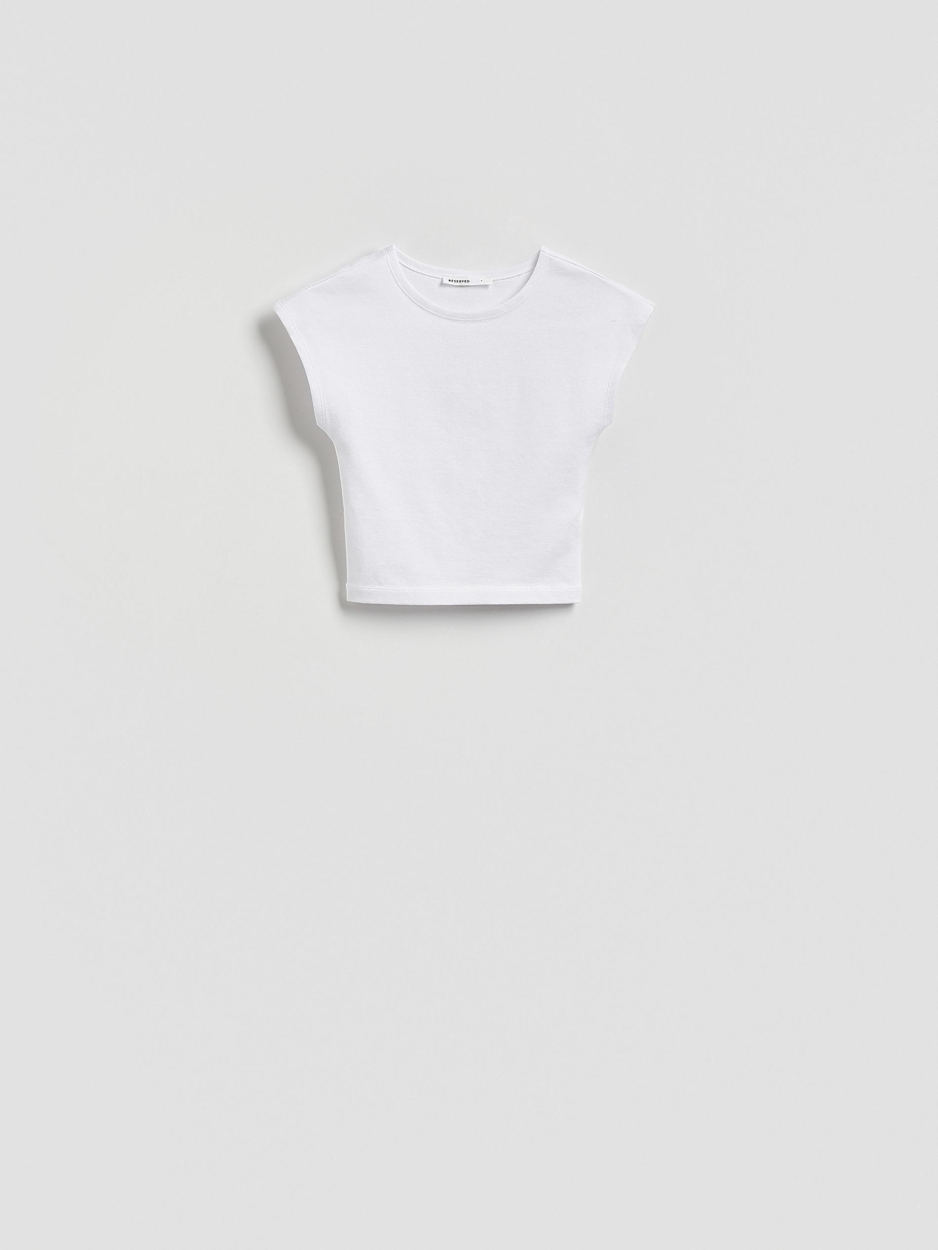 White T-Shirt, White, large image number 0
