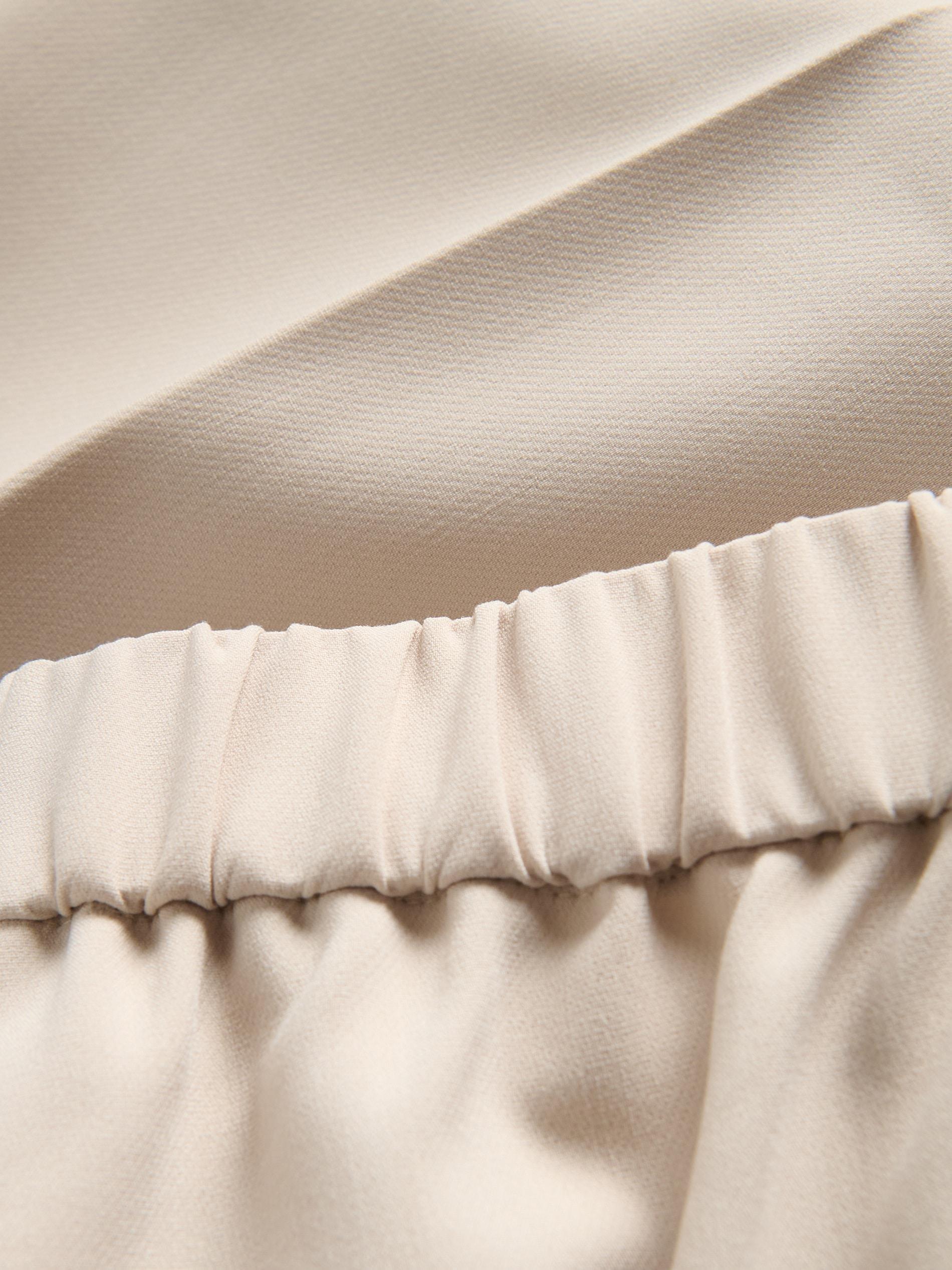 Culotte trousers with pressed crease, Beige, large image number 5