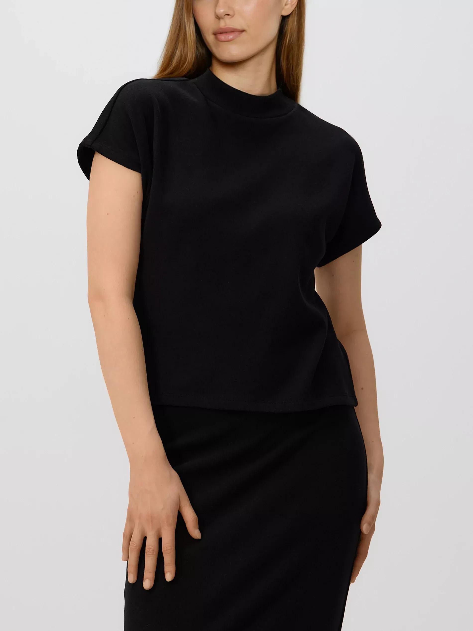 BLACK Turtleneck top, Black, large image number 3