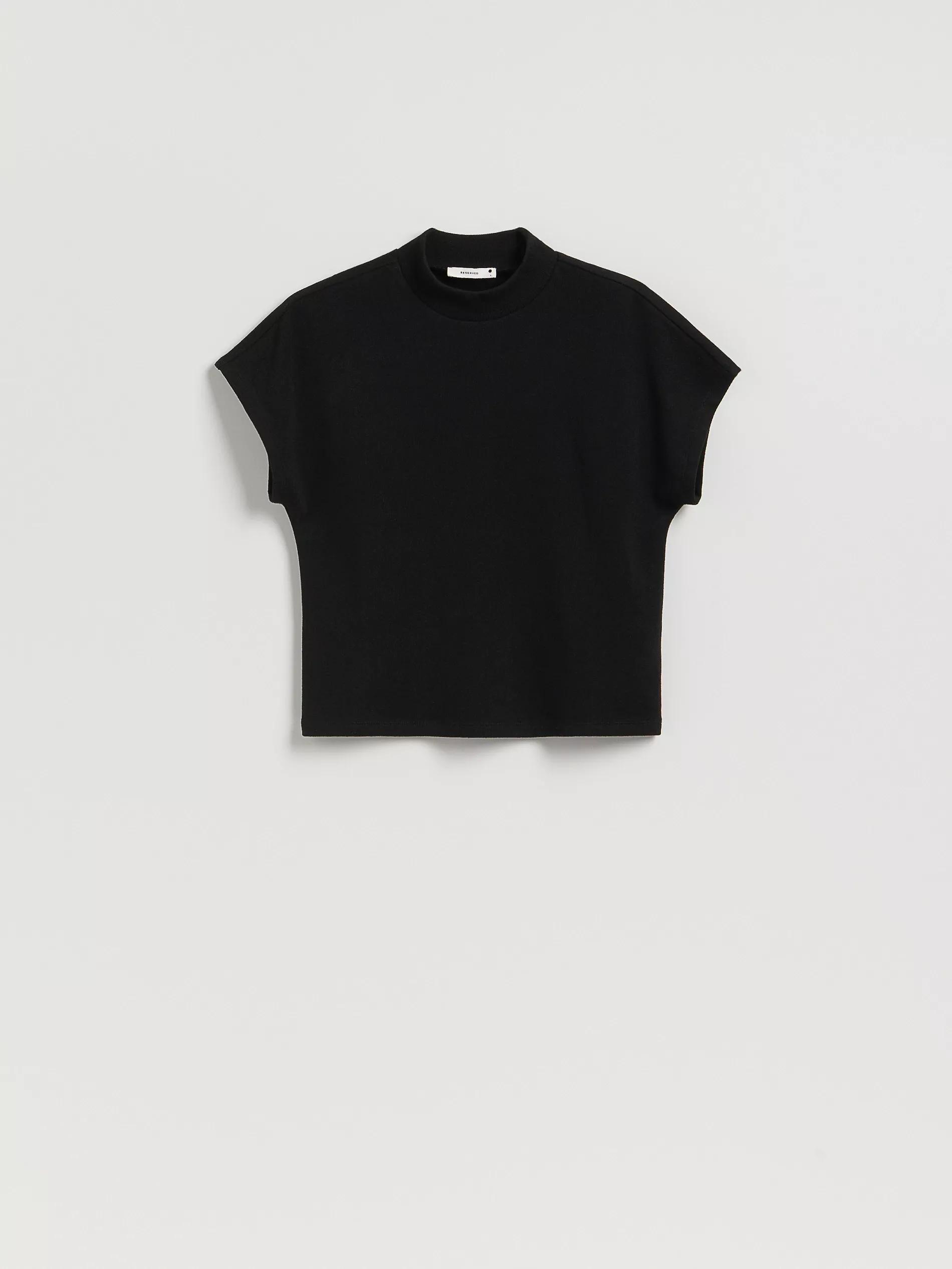 BLACK Turtleneck top, Black, large image number 4