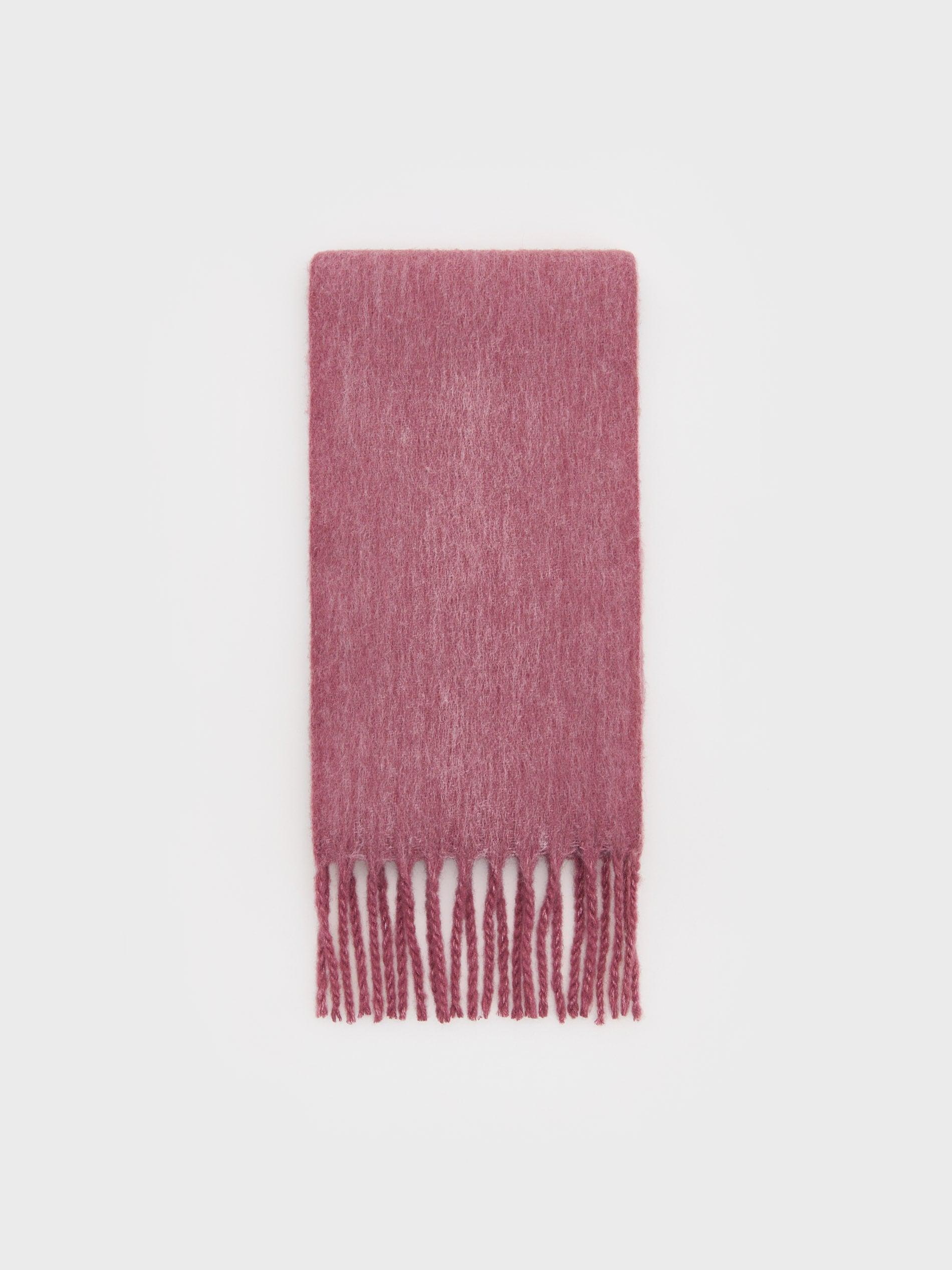 Pink Wool Blended Scarf, Pink, large image number 3