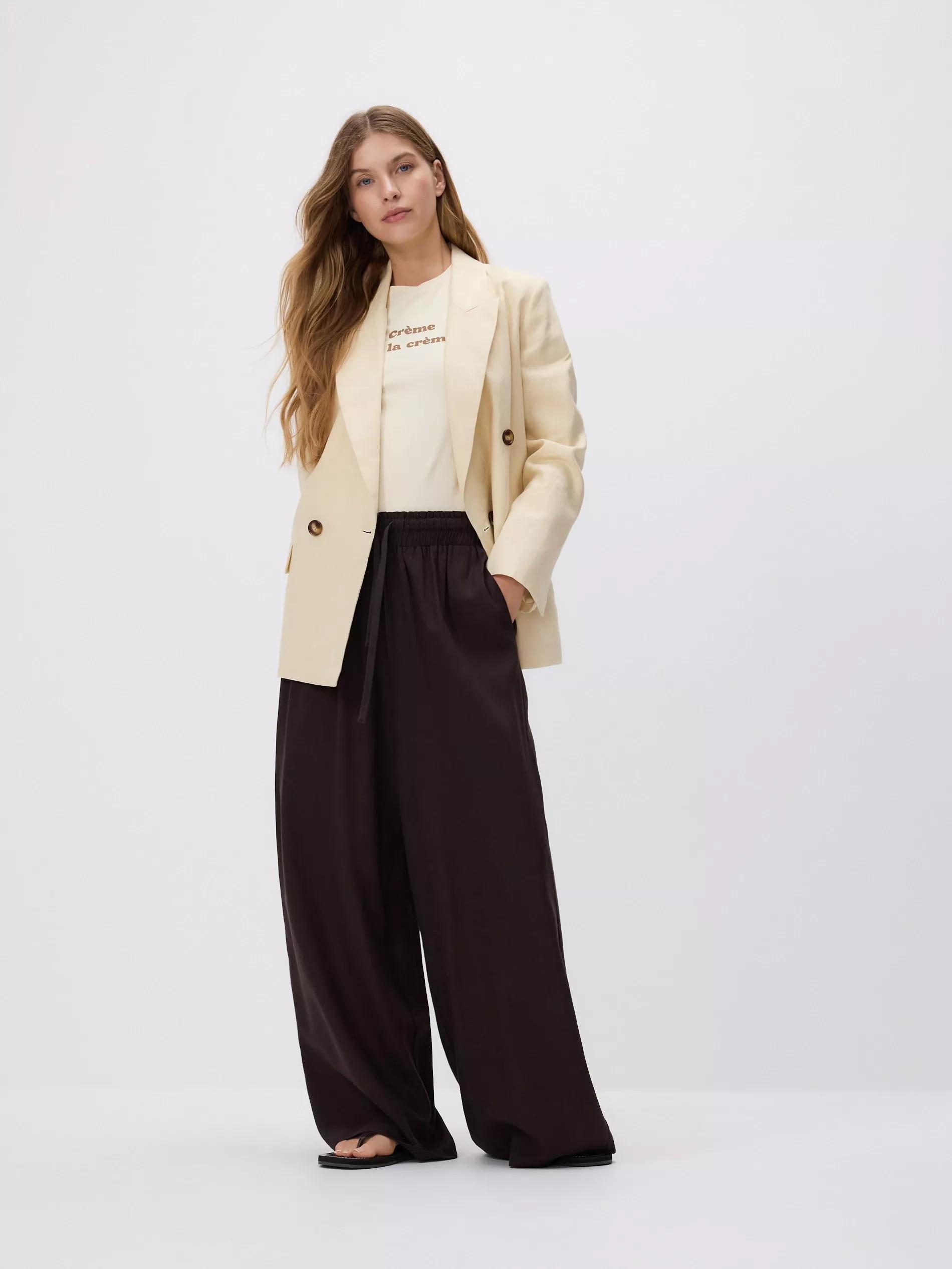 Beige Regular Fit Printed T-Shirt, Ivory, large image number 1