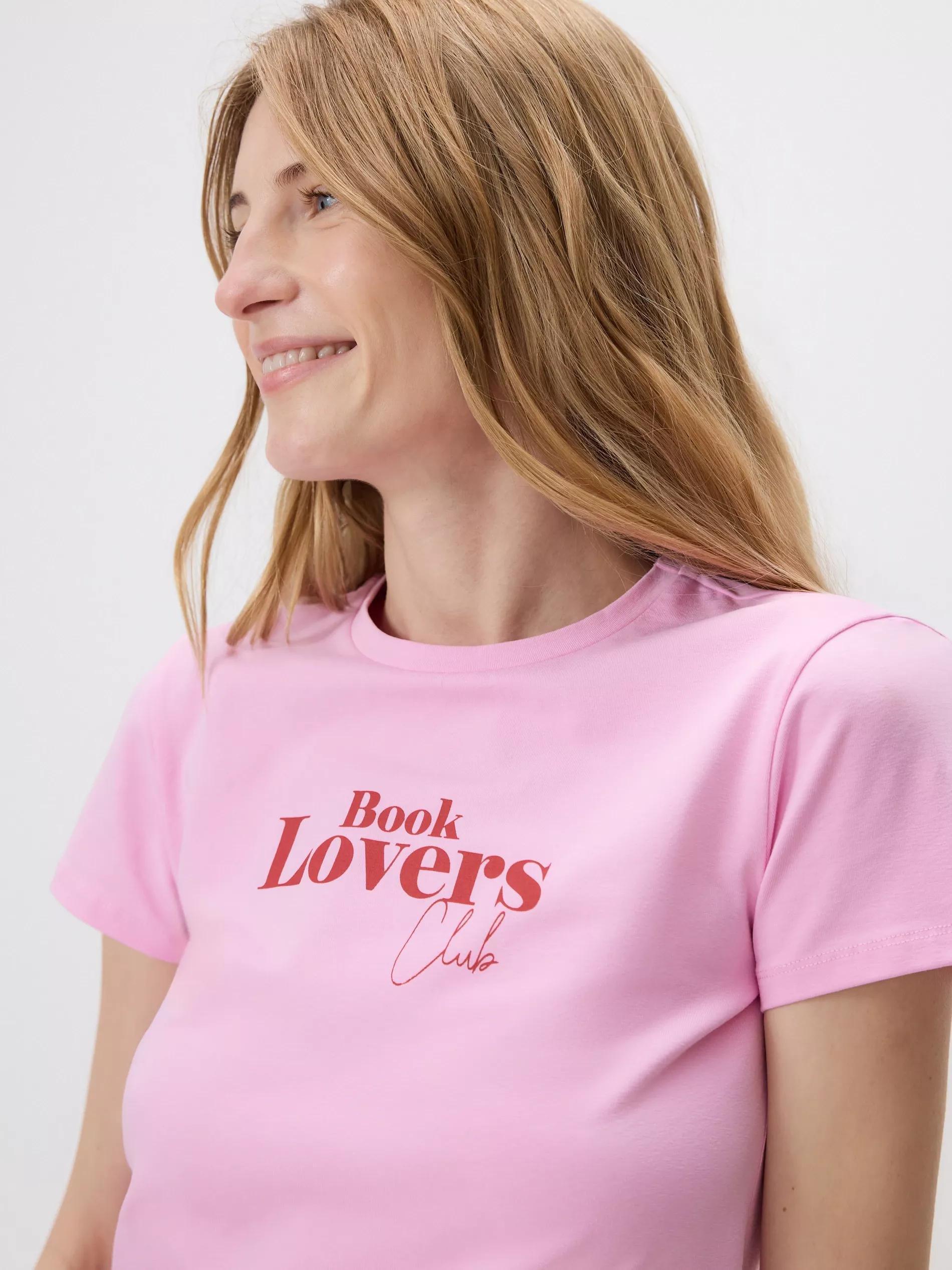 Pink Regular Fit Printed T-Shirt, Pink, large image number 0