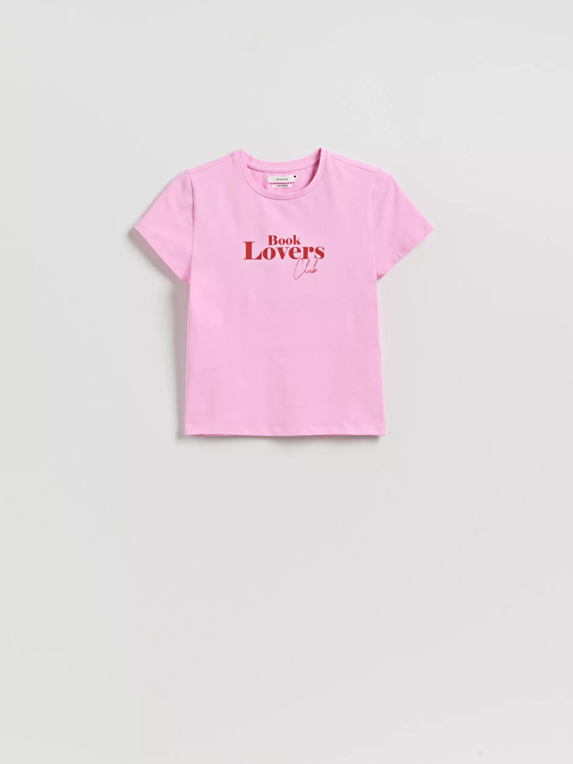 Pink Regular Fit Printed T-Shirt, Pink, large image number 4