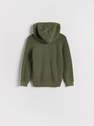 Reserved - Green Cardigan With A Hood, Kids Boy