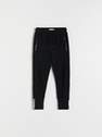 Reserved - Black Joggers With Pockets, Kids Boy