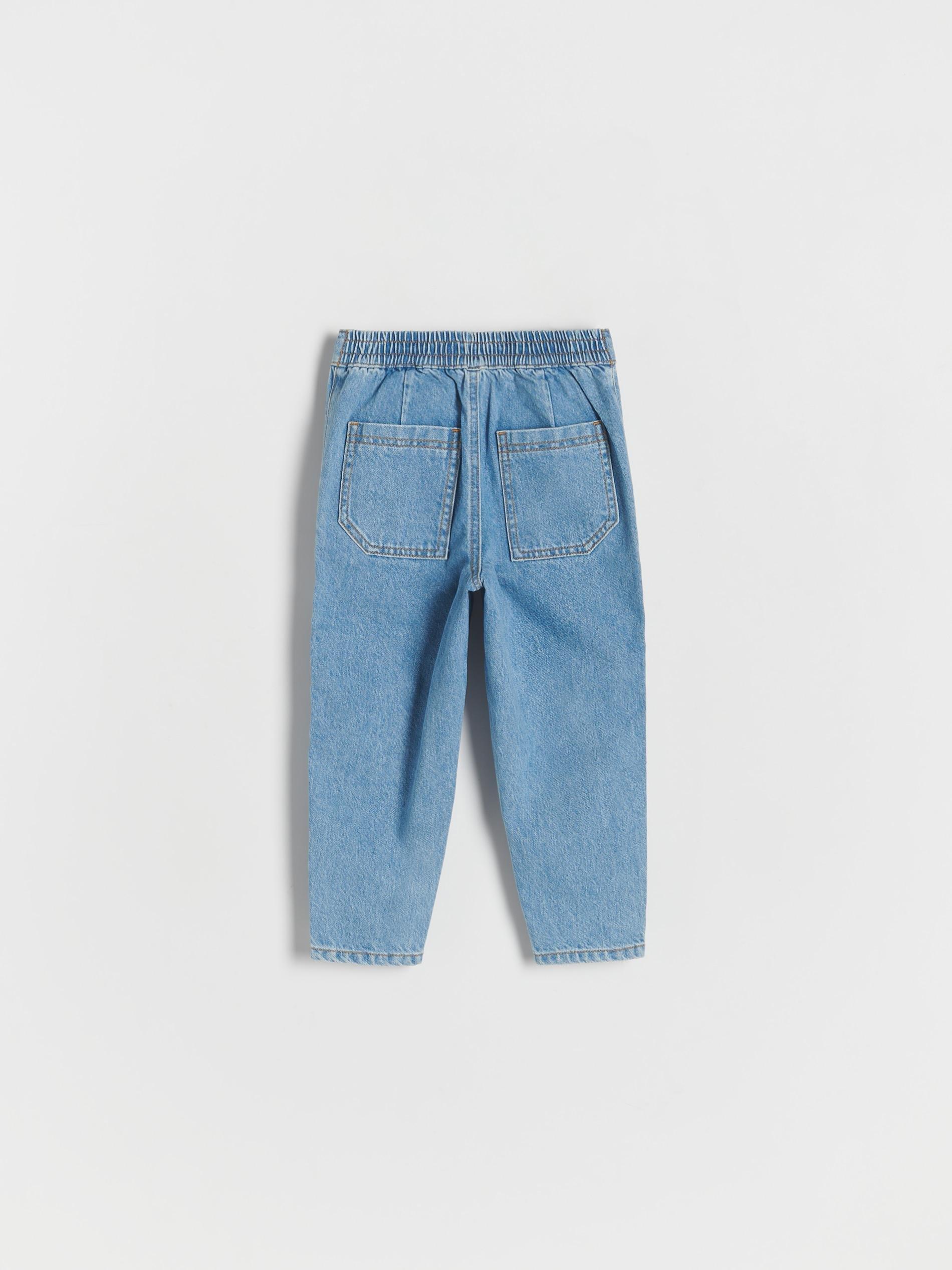 Blue Classic Balloon Trousers, Kids Boys, , large image number 4