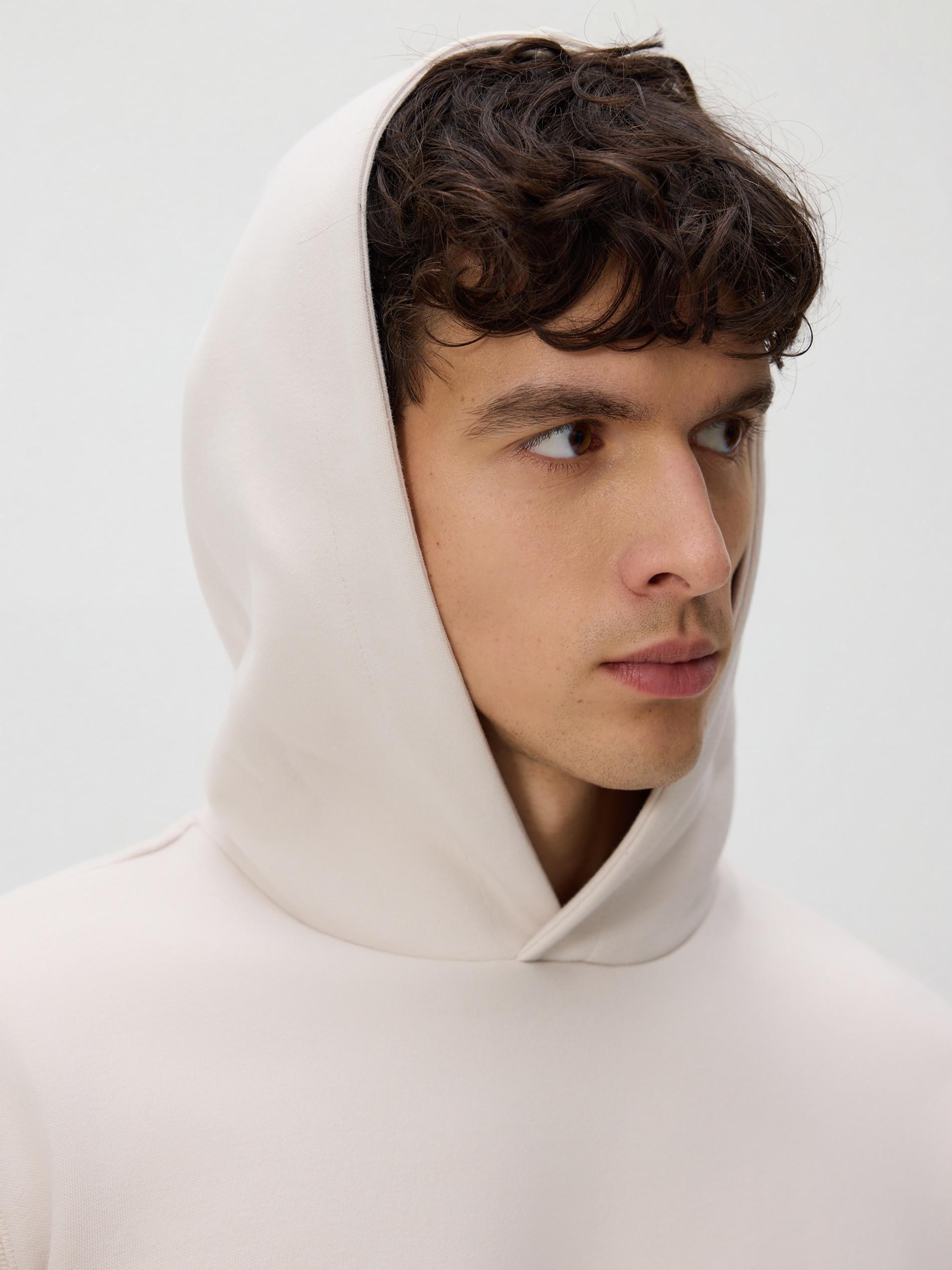 Beige Hoodie, Beige, large image number 2