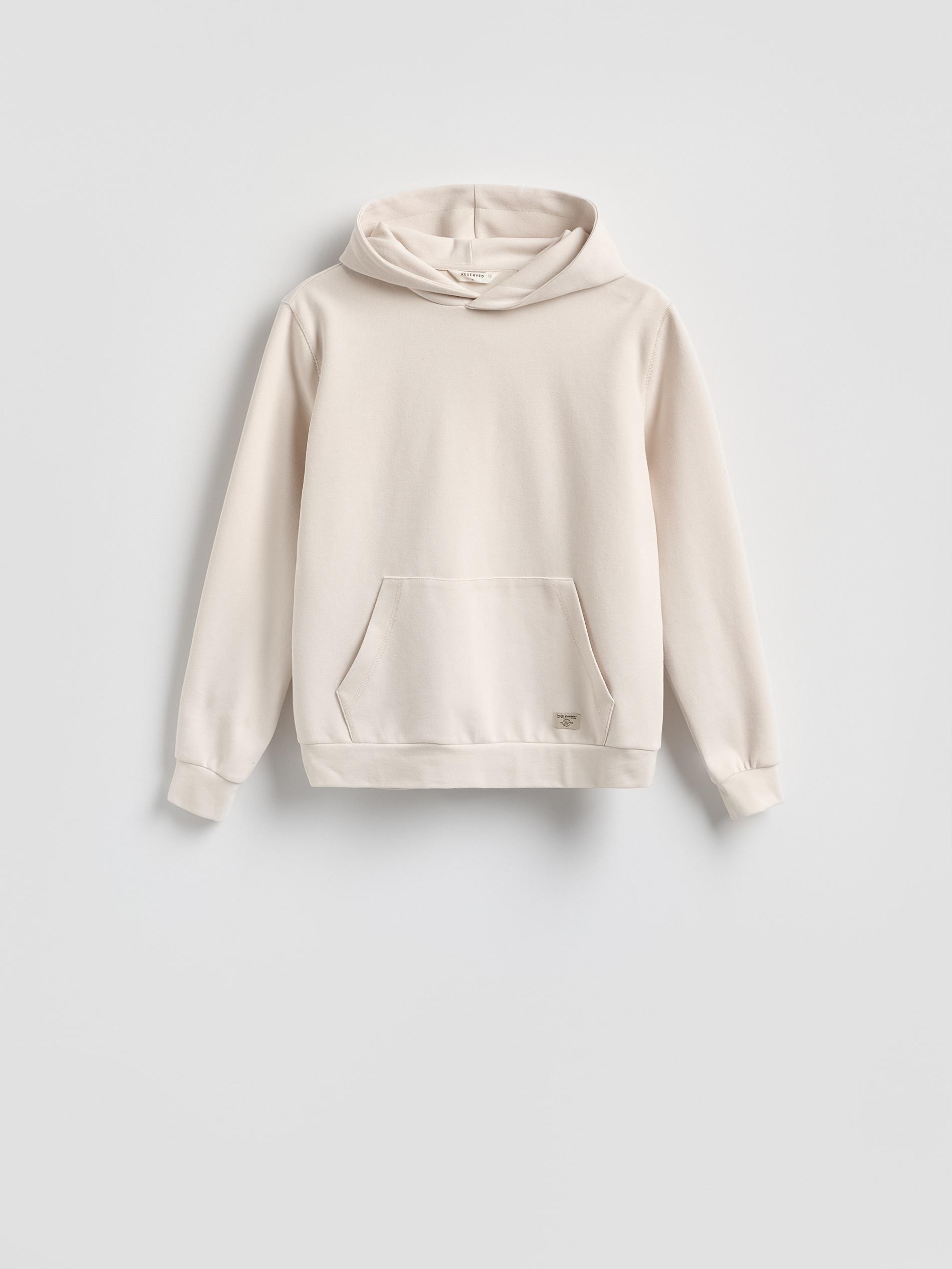 Beige Hoodie, Beige, large image number 4