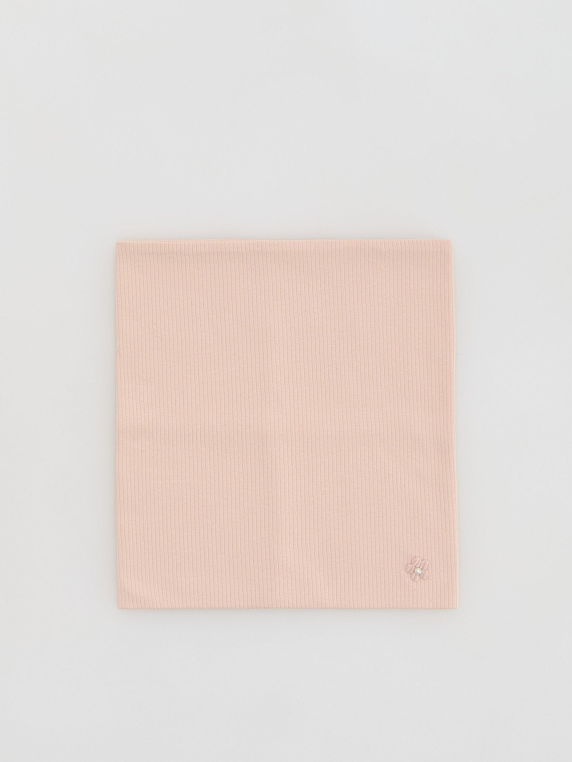 Pink Snood With Applique, Pink, medium