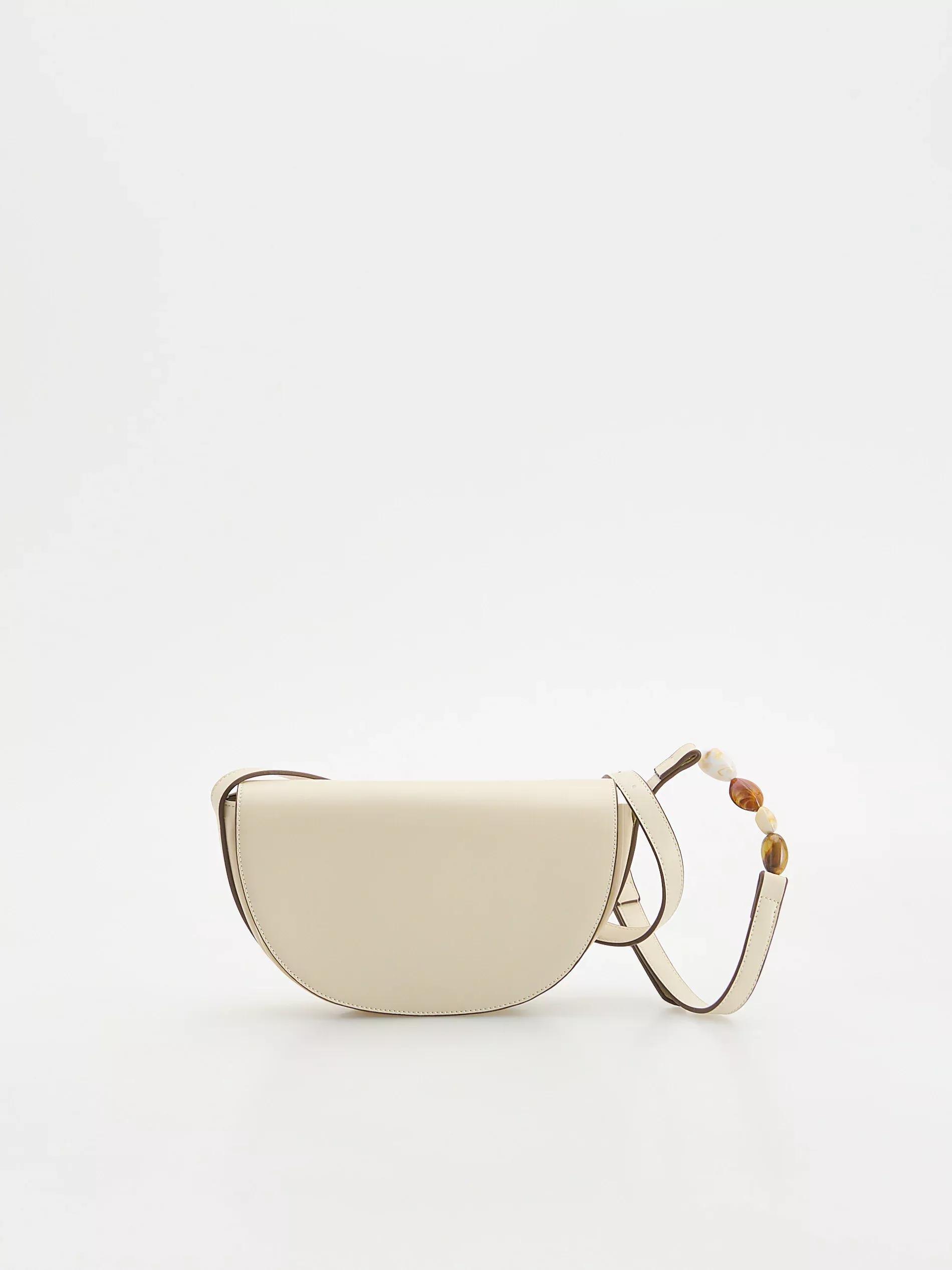 Cream Crossbody Bag, Ivory, large image number 1