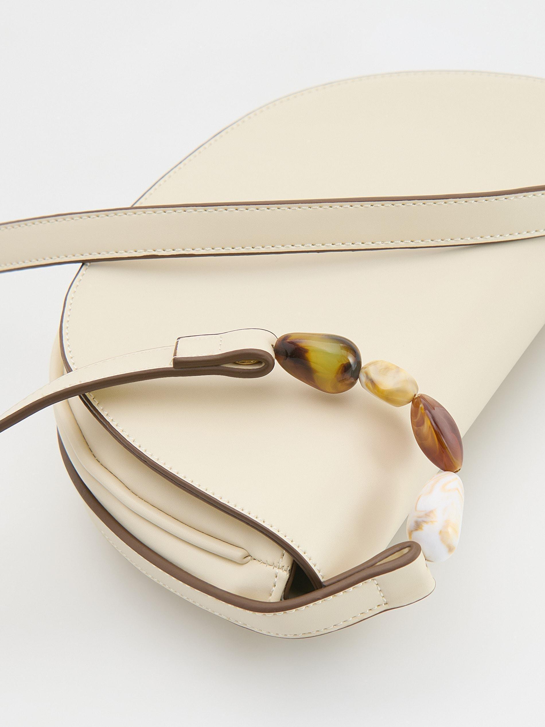 Cream Crossbody Bag, Ivory, large image number 4