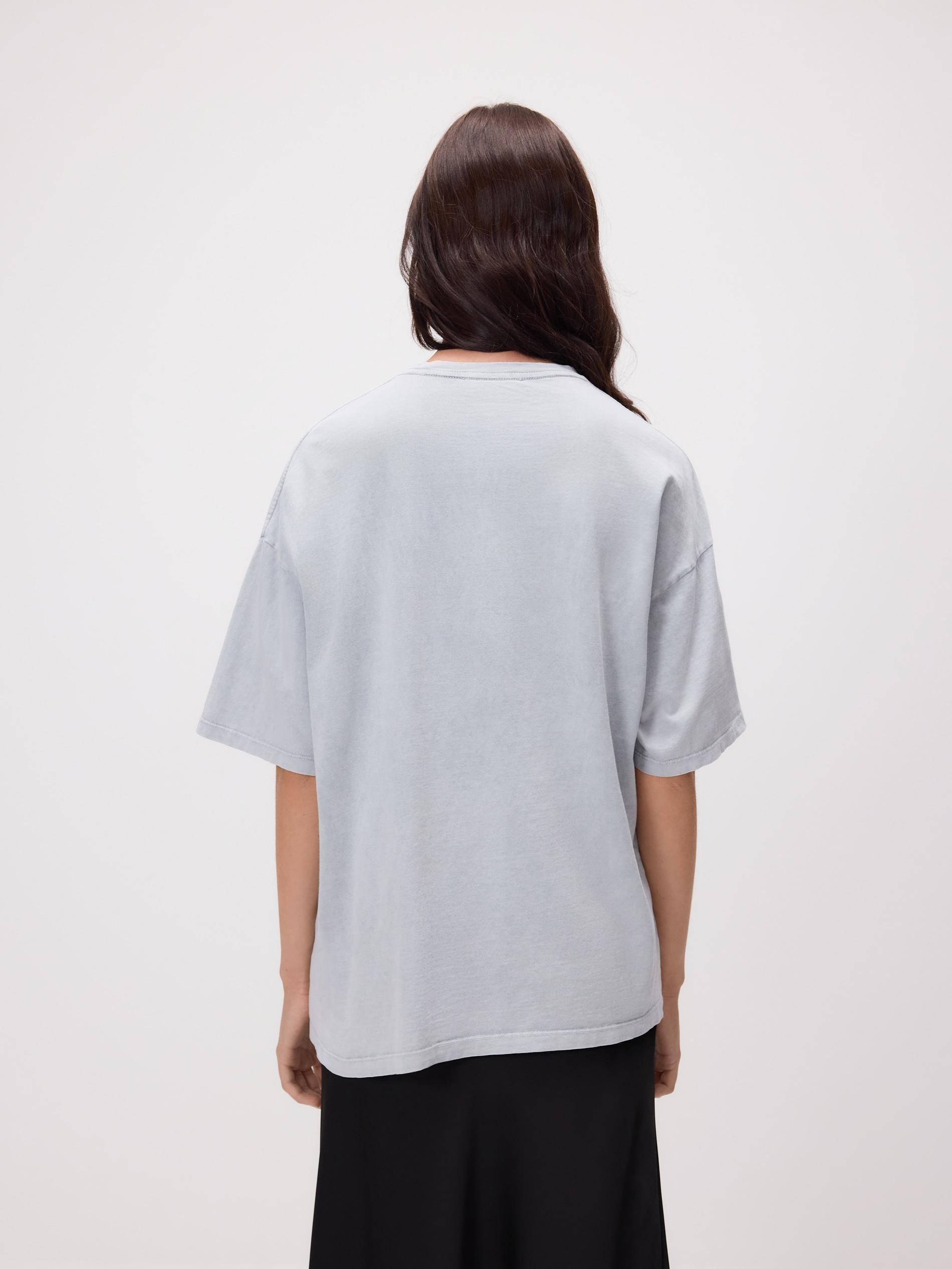 Black T-Shirt With Print, Black, large image number 3