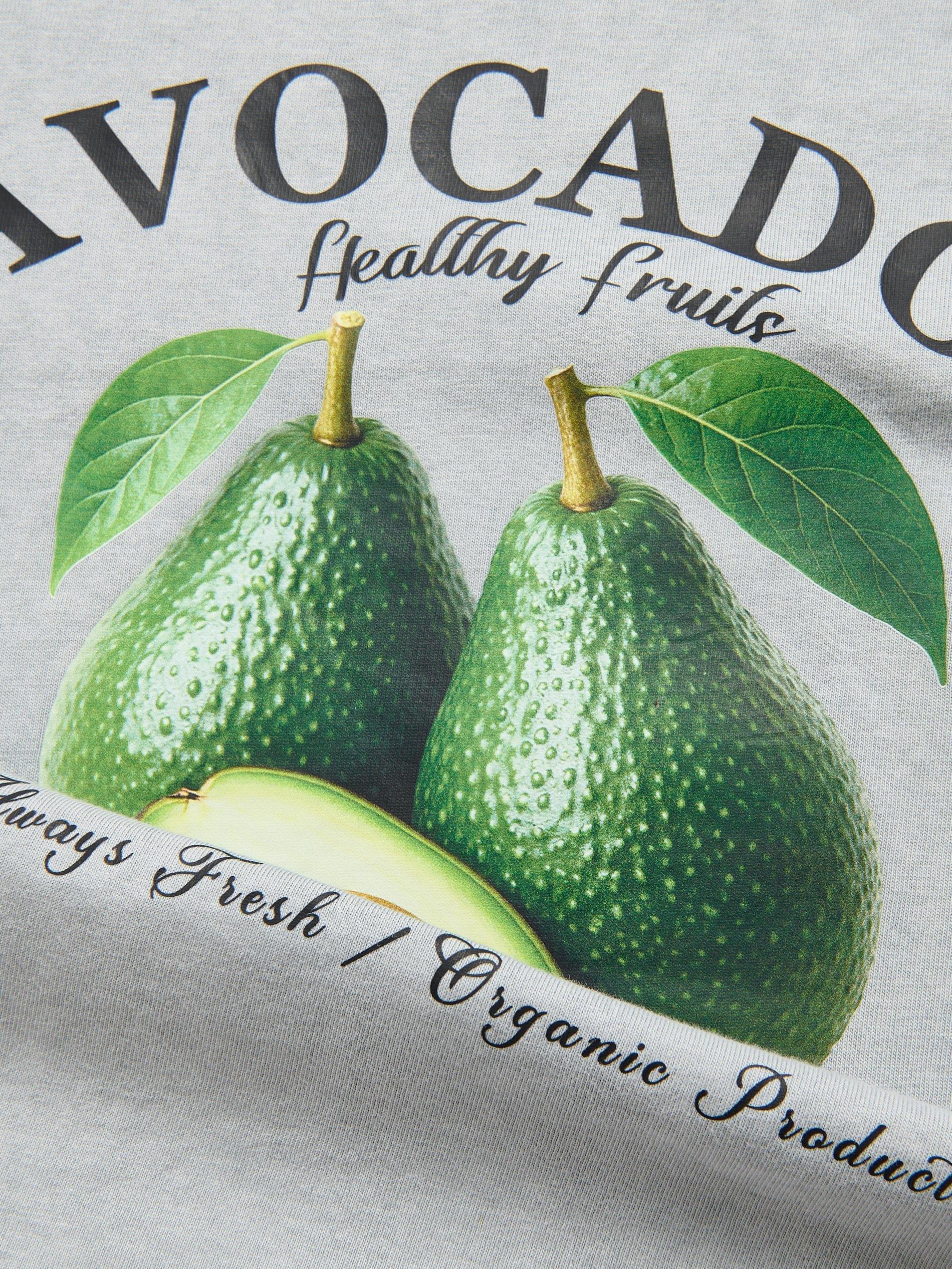 Black T-Shirt With Print, Black, large image number 5