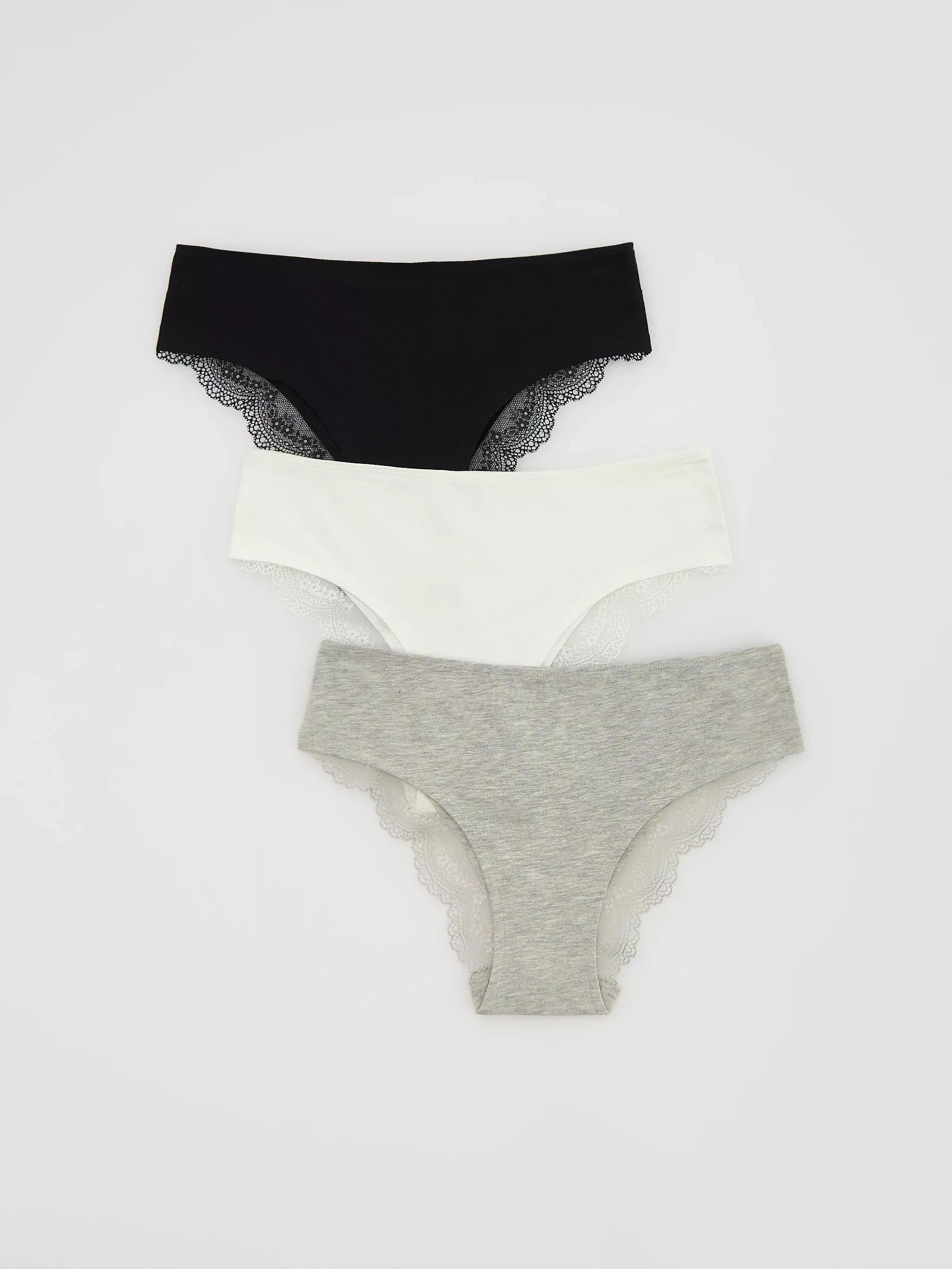 BLACK Hipster panties 3-pack, Black, large image number 1