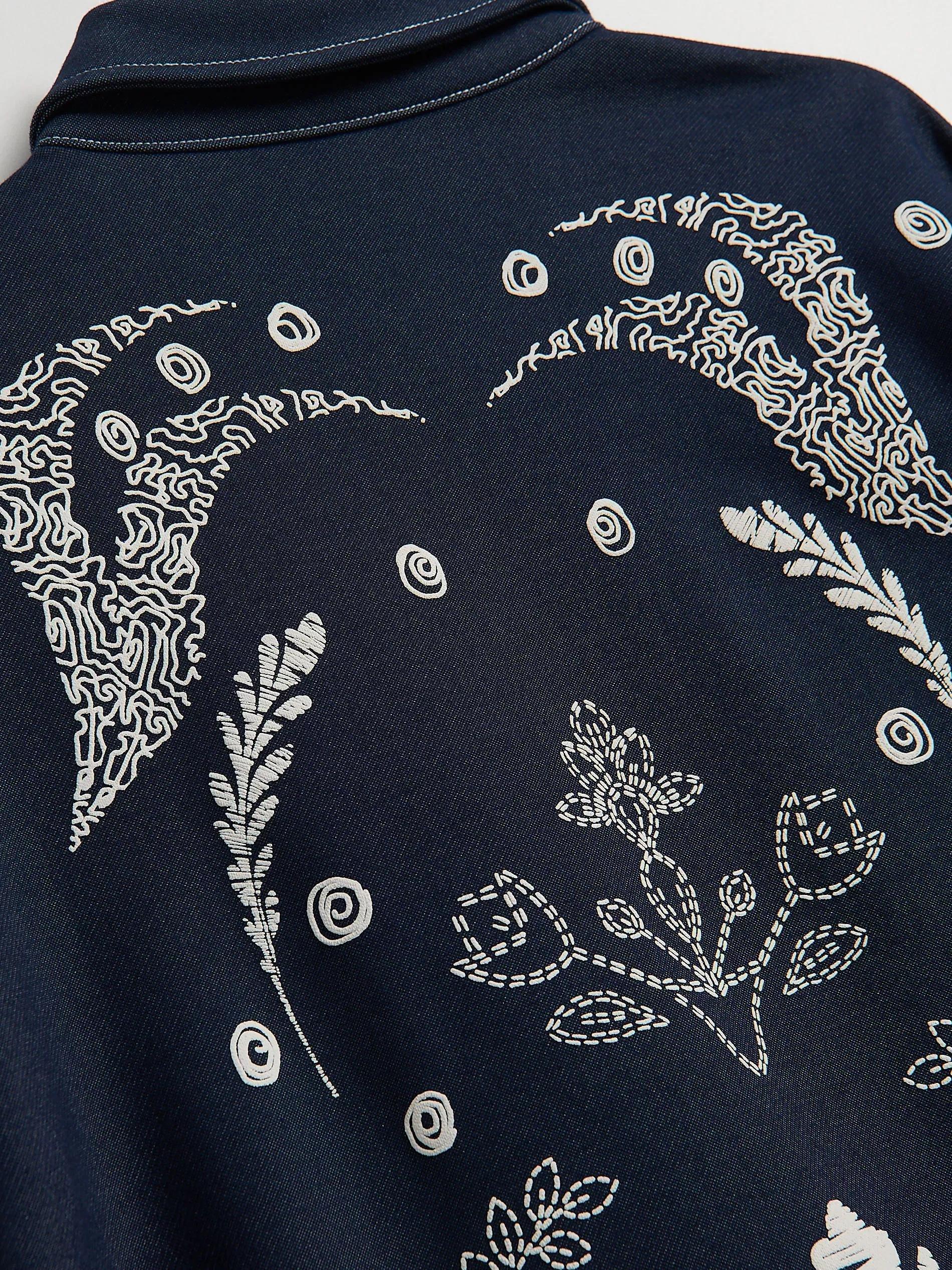 NAVY Jacket with print, , large image number 1