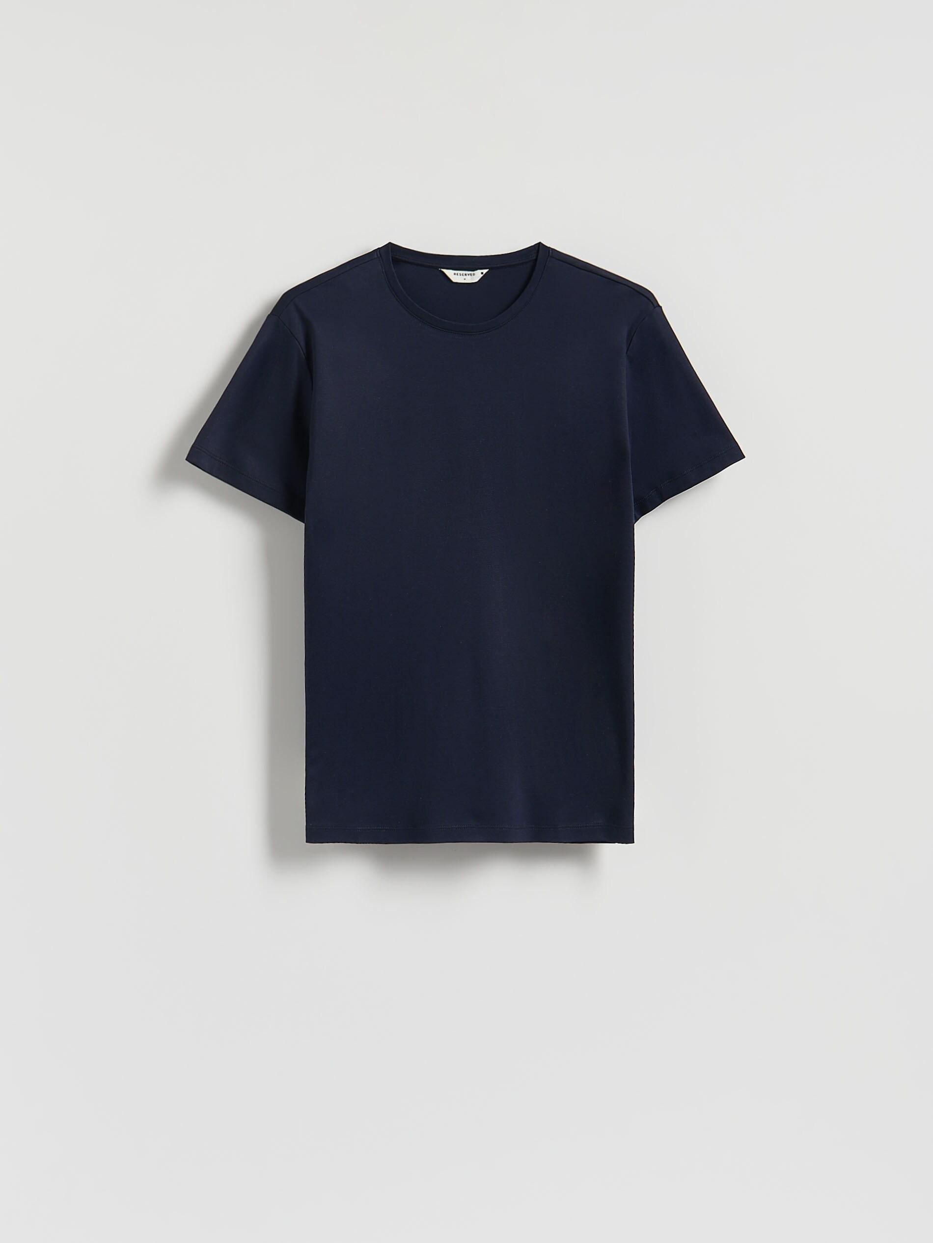 NAVY Regular fit modal blend T-shirt, Navy, large image number 3