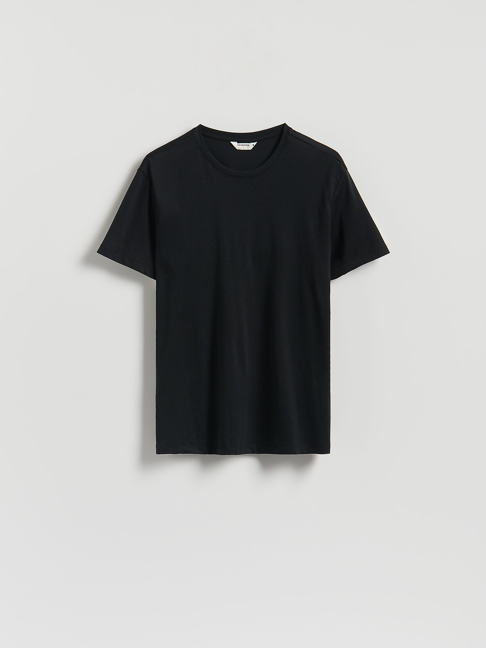 BLACK Regular fit modal blend T-shirt, Black, large image number 5