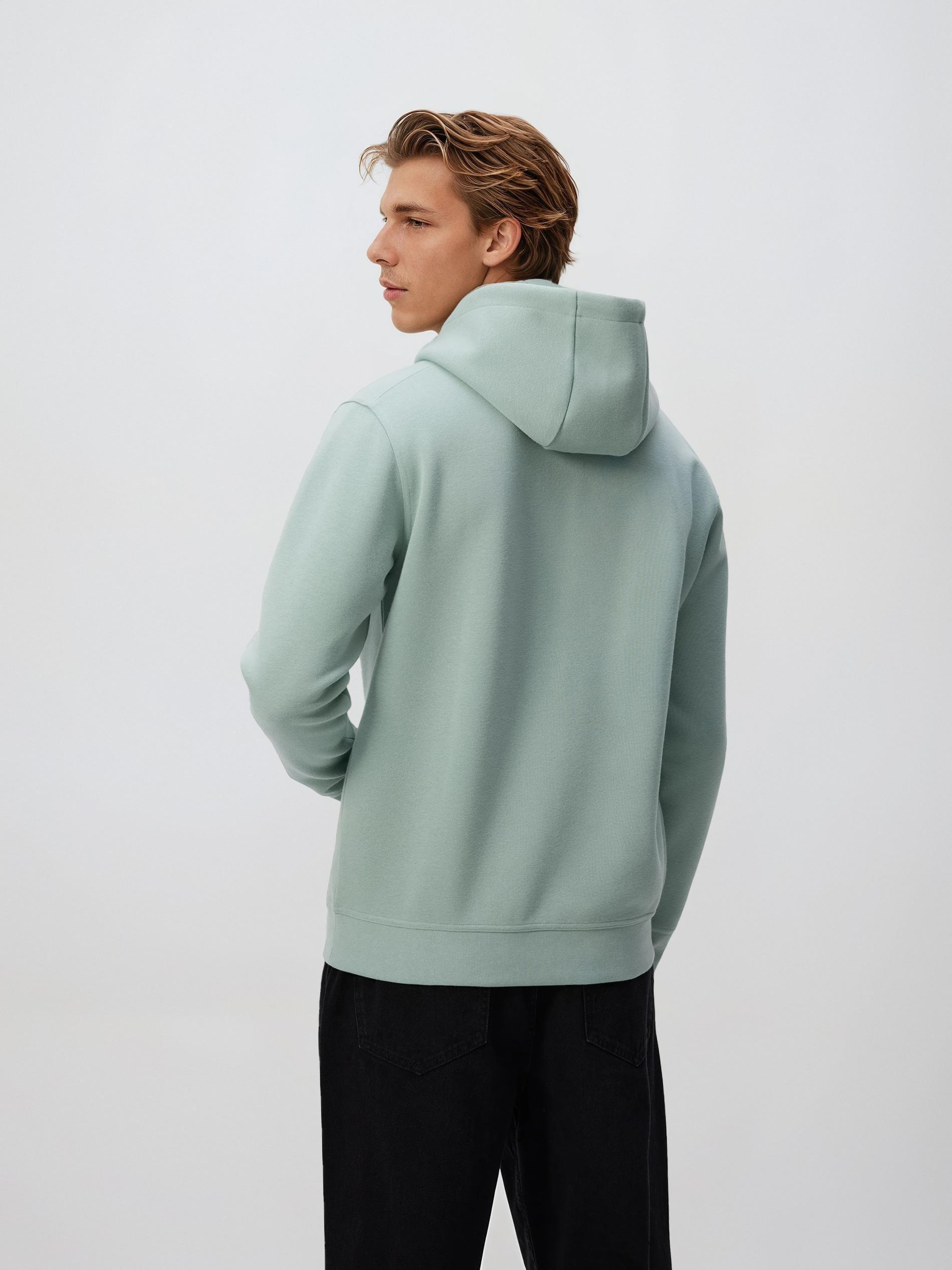 Navy Slim Fit Suit Trousers, Green, large image number 2