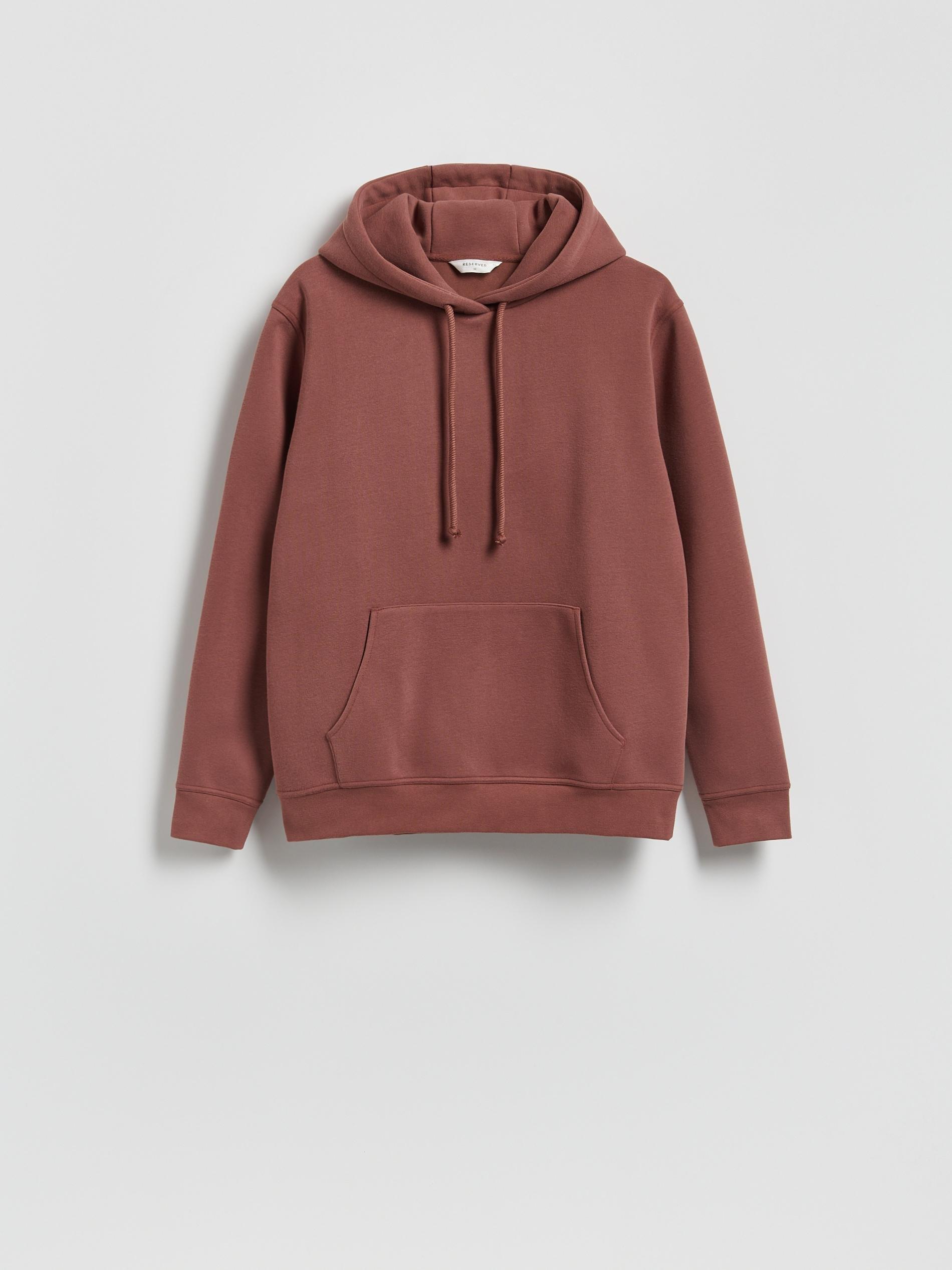 Maroon Hoodie, Burgundy, large image number 3