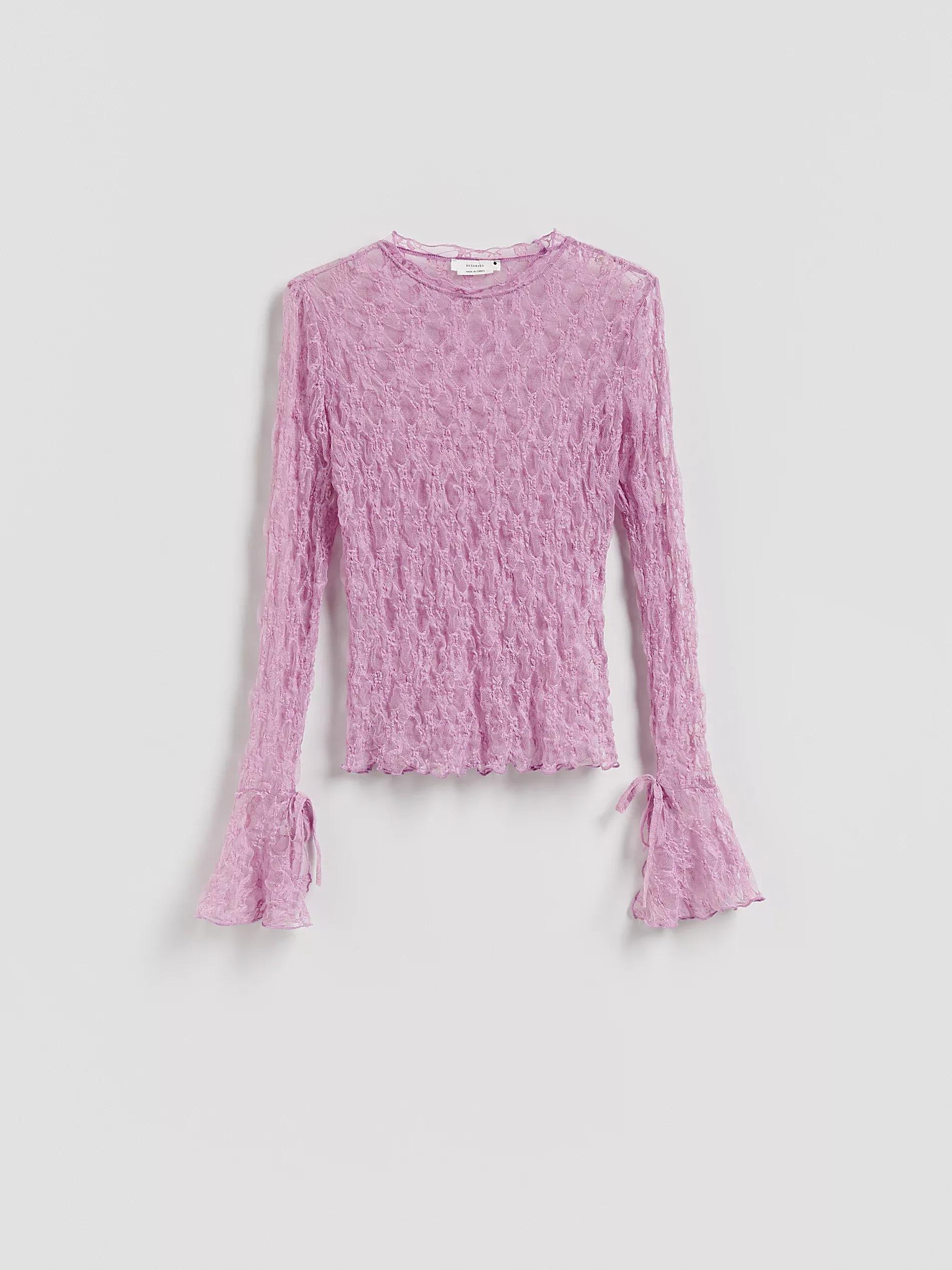 Violet Blouse, Purple, large image number 5