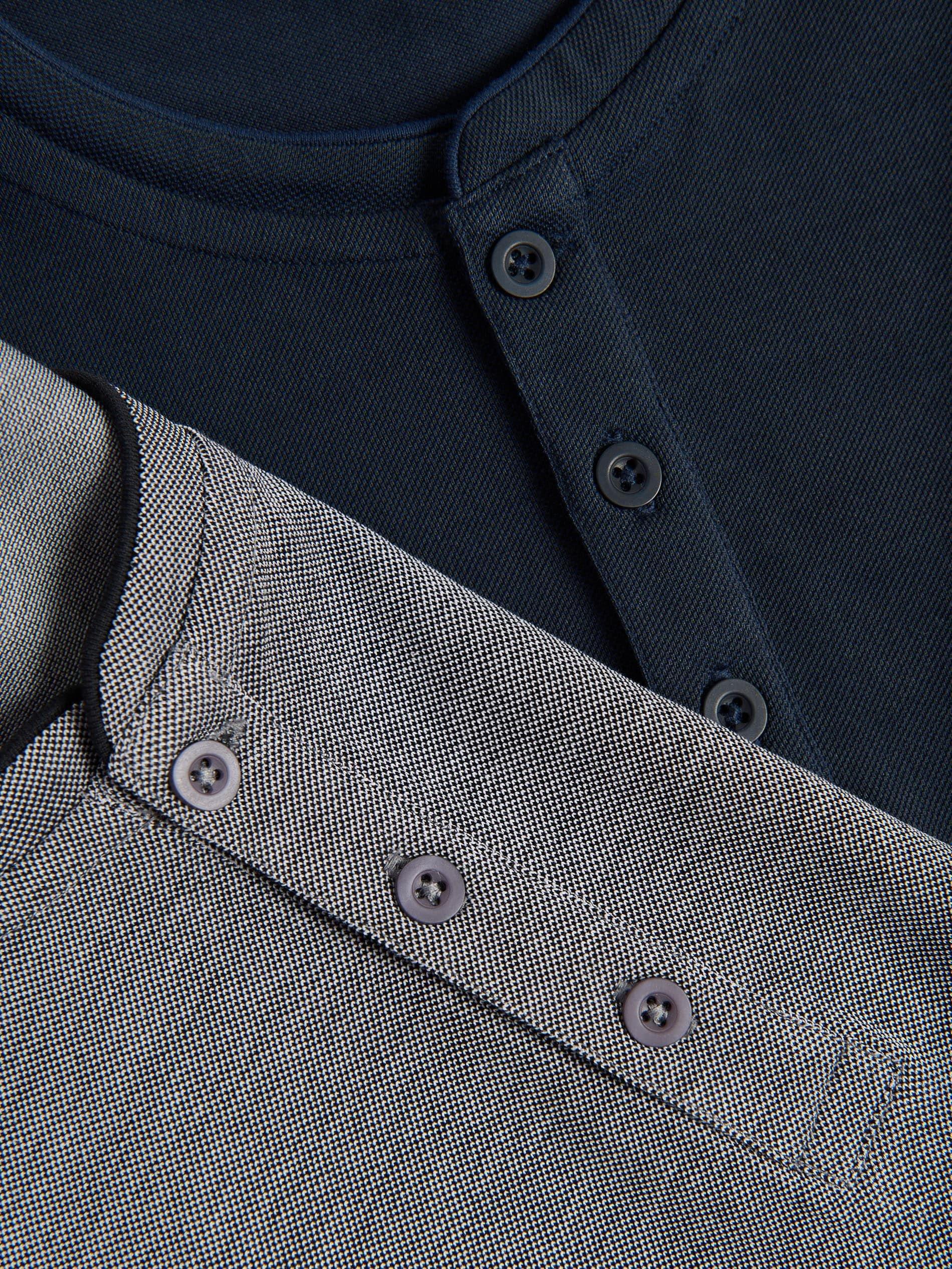 Grey Cotton Slim Long&atilde;&cent;&Acirc;&sbquo;&not;&Acirc;&euro;&tilde;Sleeve, Grey, large image number 5