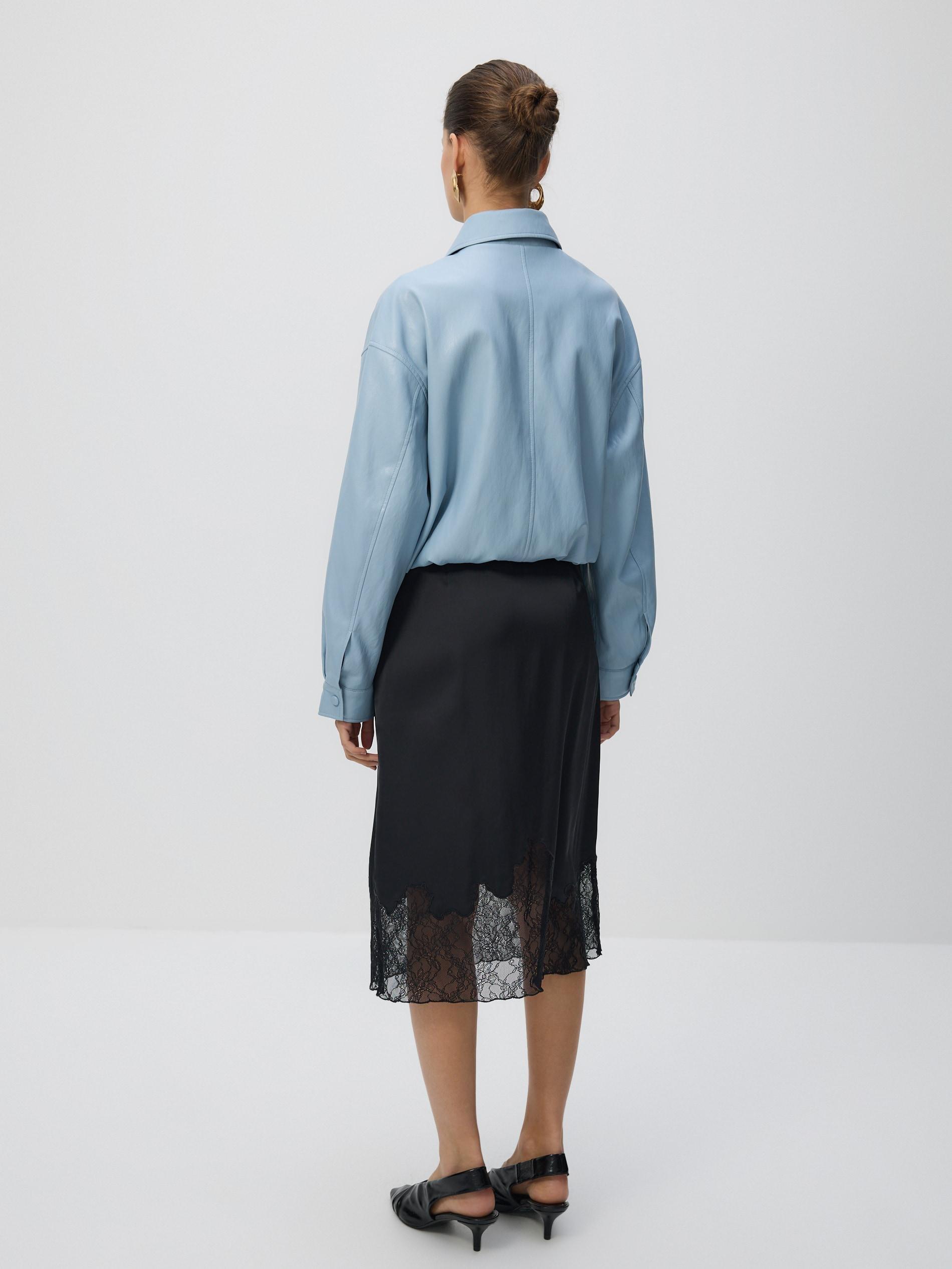 Brown Biker Shorts, Black, medium