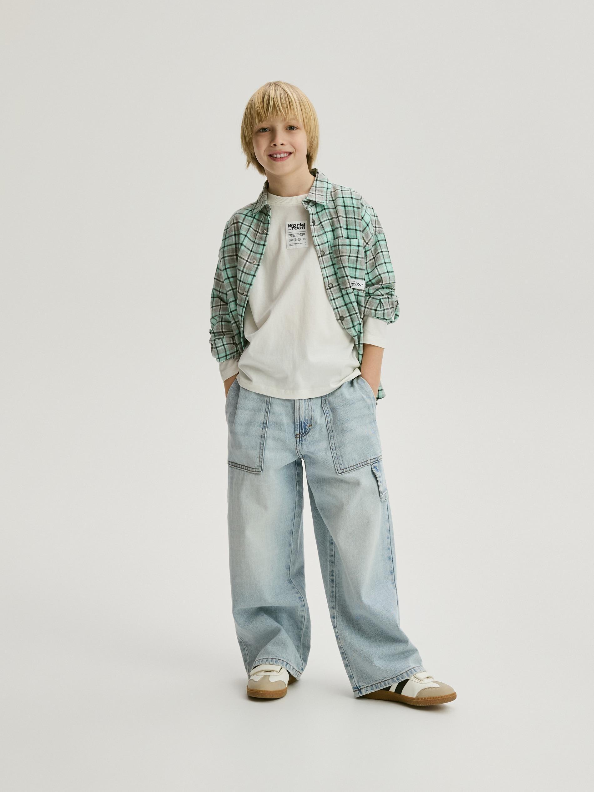 Black Biker Shorts, Blue, large image number 0