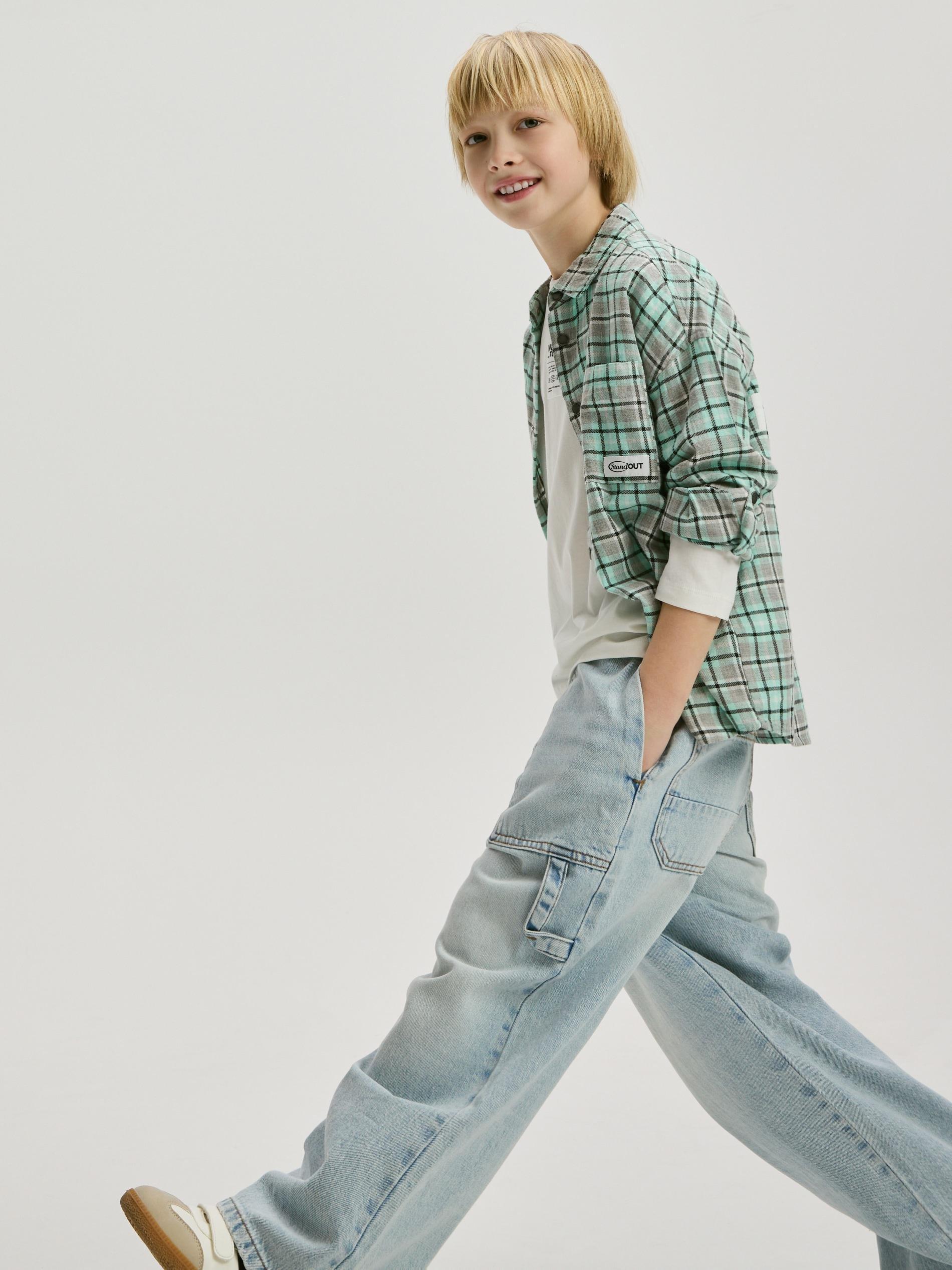 Black Biker Shorts, Blue, medium