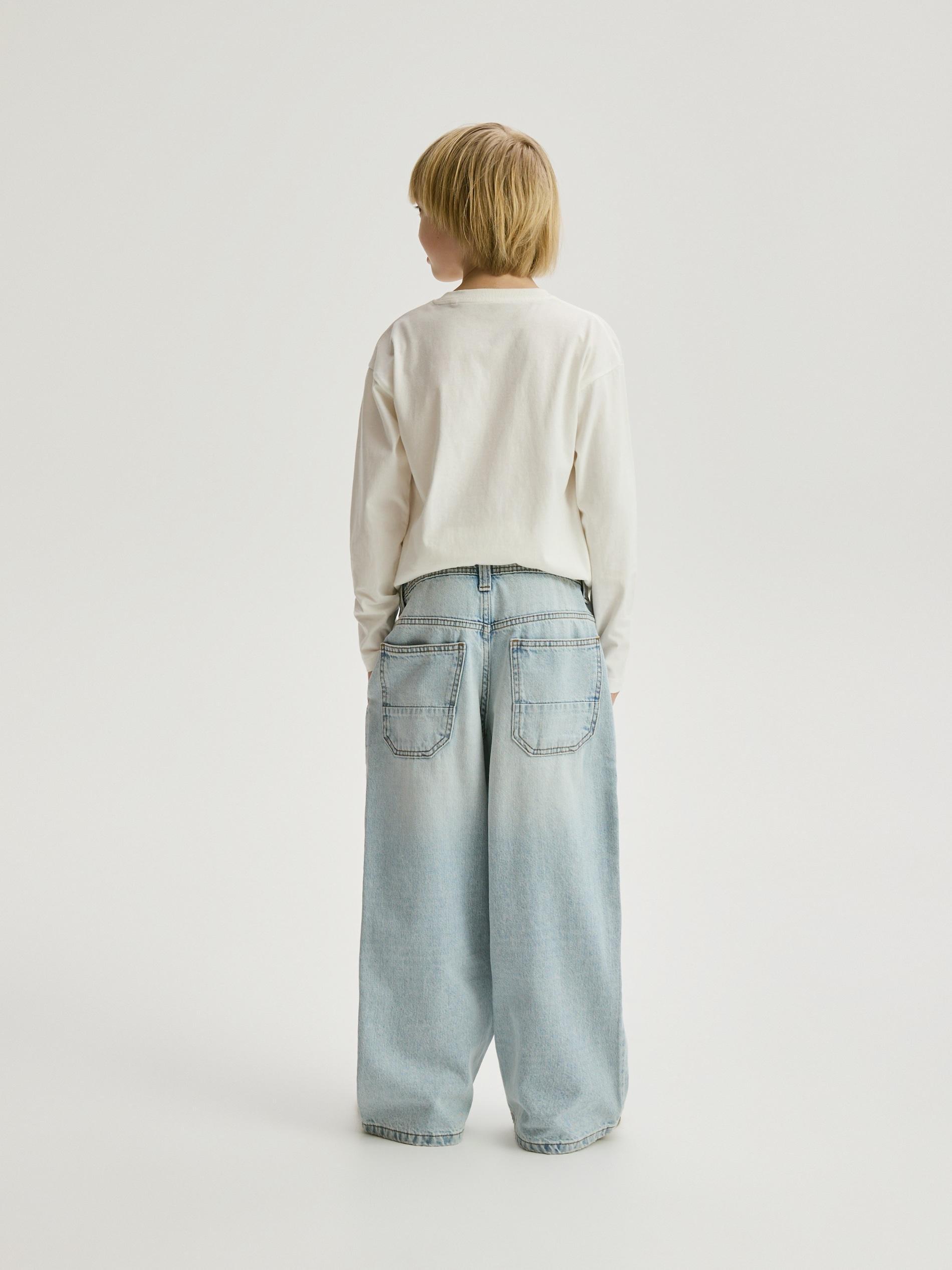 Black Biker Shorts, Blue, large image number 4