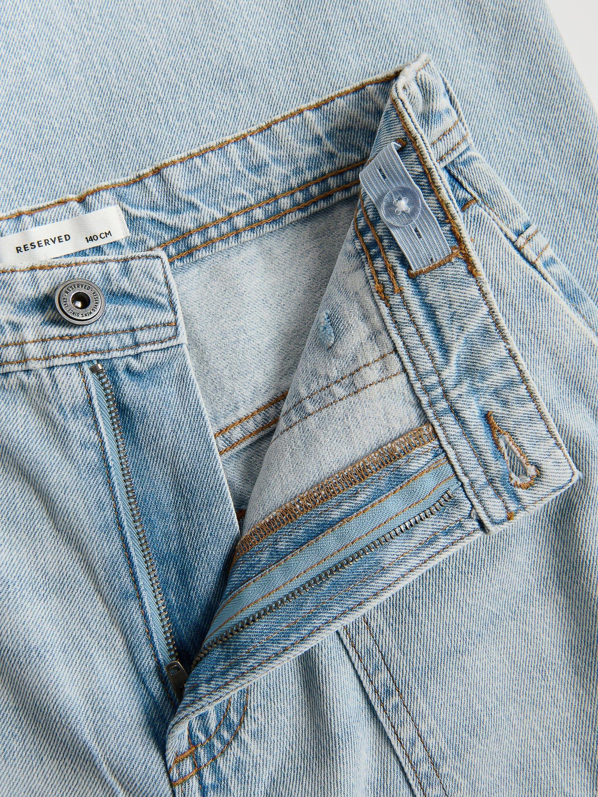 Black Biker Shorts, Blue, large image number 6