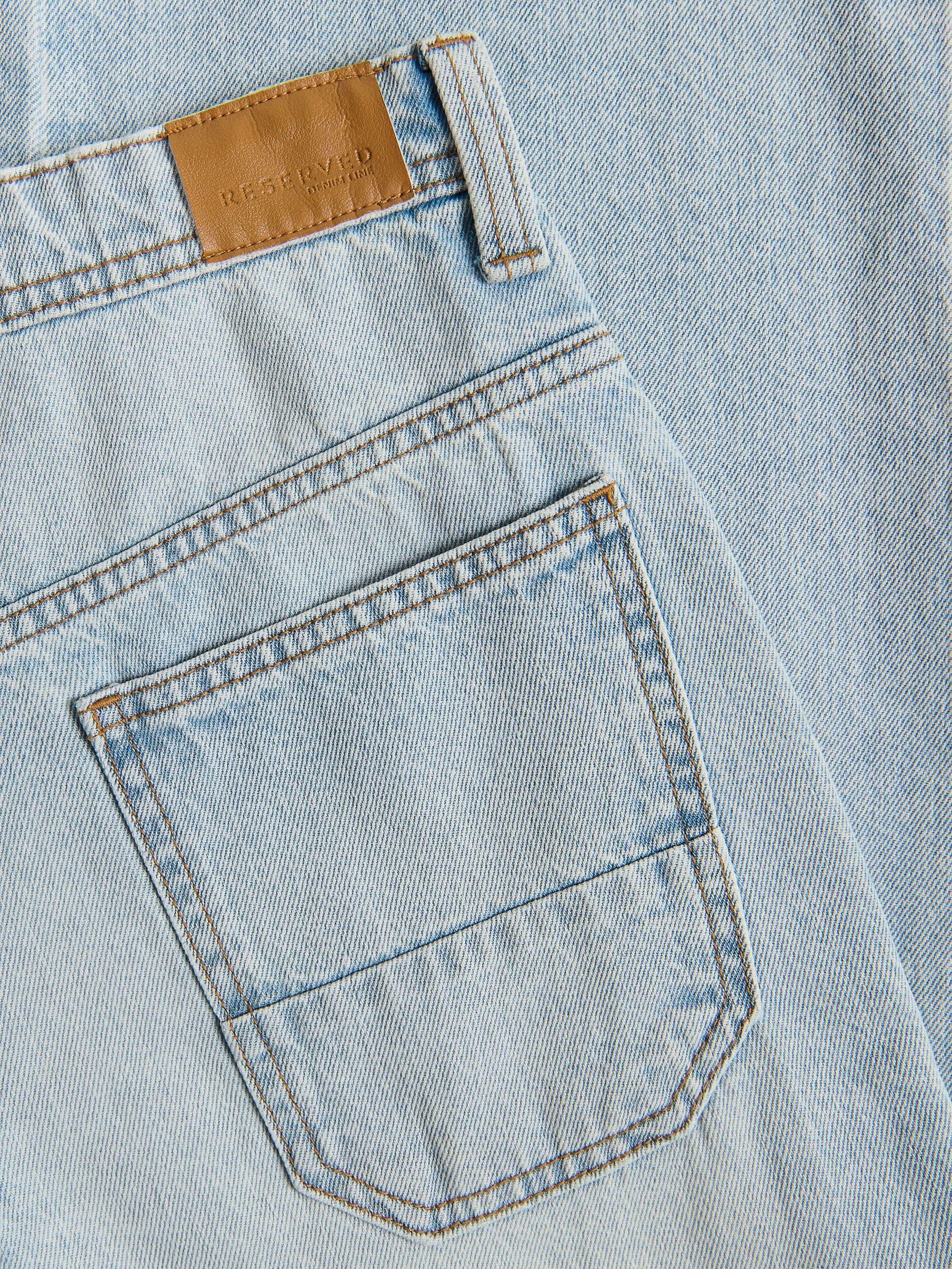 Black Biker Shorts, Blue, large image number 8