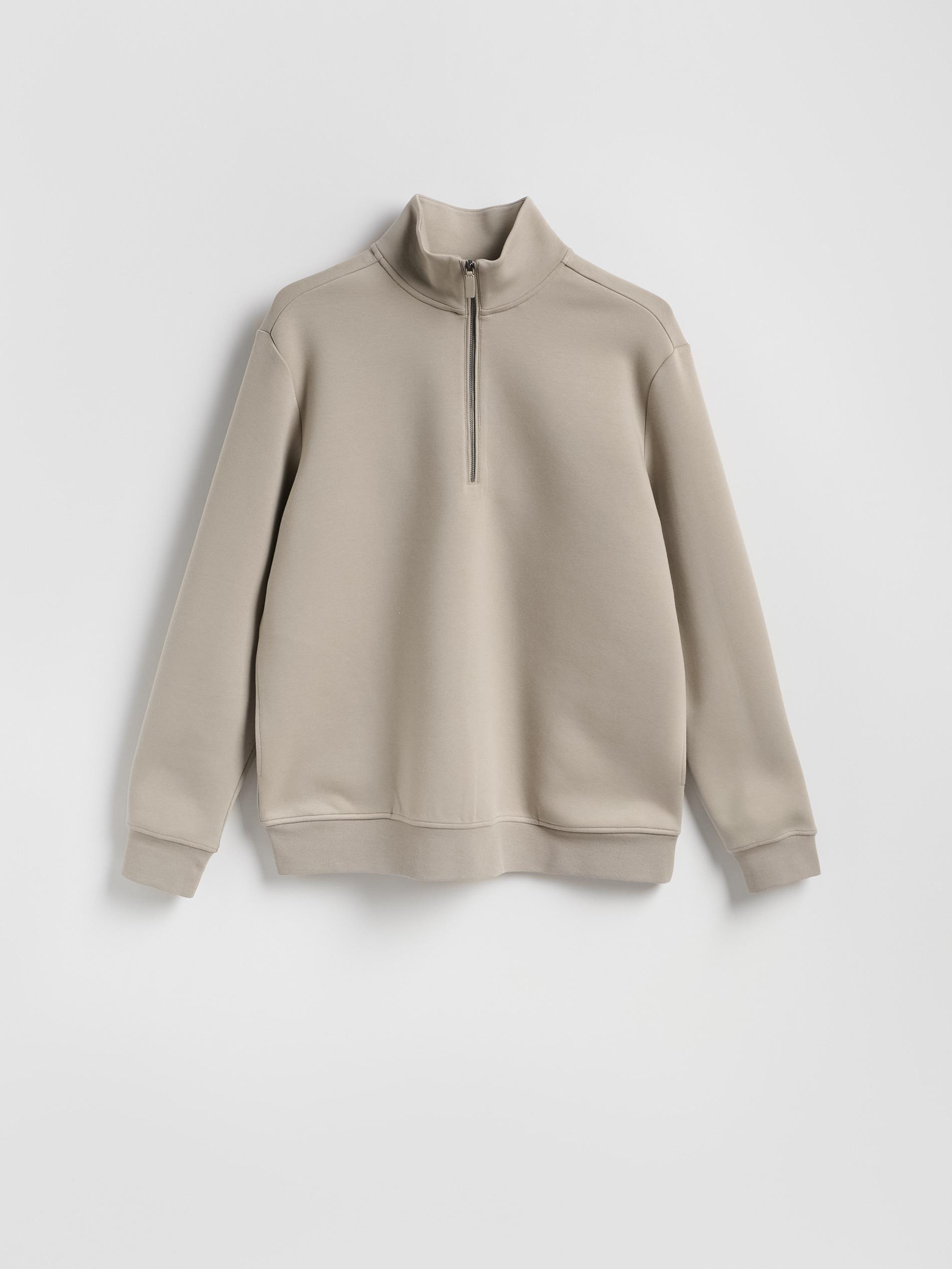 Brown Faux Leather Shorts, Light grey, large image number 5