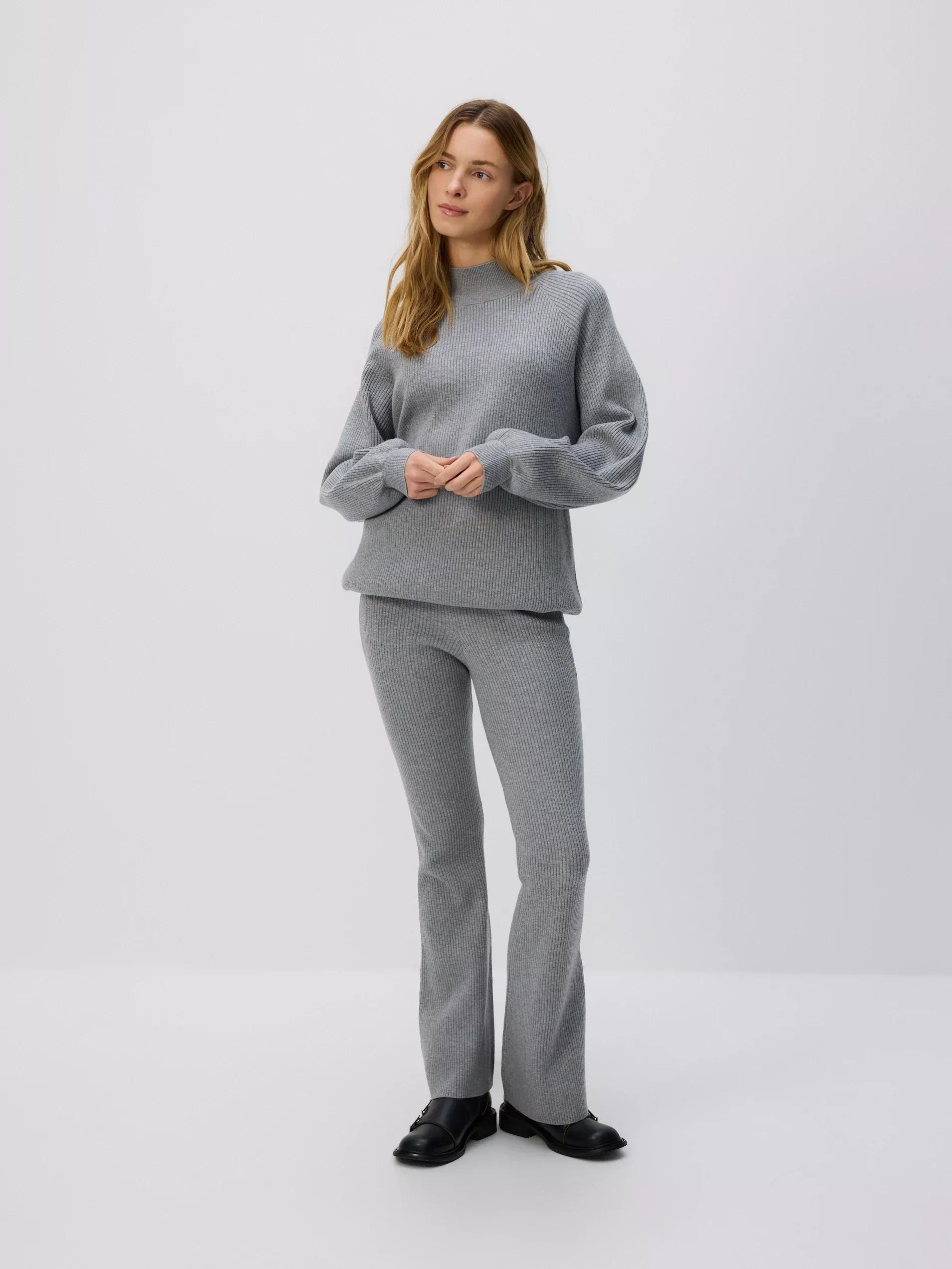 Grey Sweater, Light grey, large image number 1